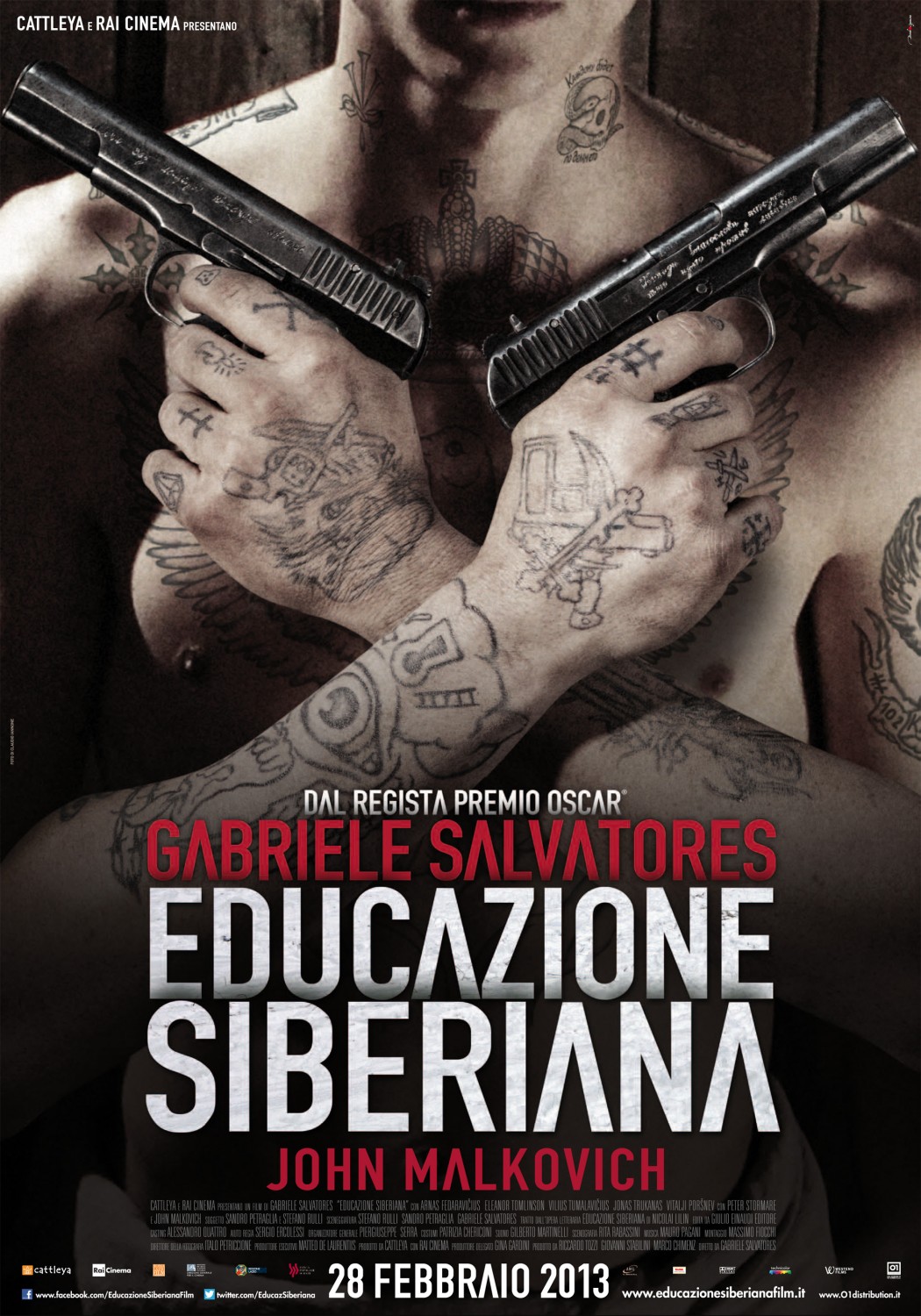 Extra Large Movie Poster Image for Educazione siberiana (#1 of 3)
