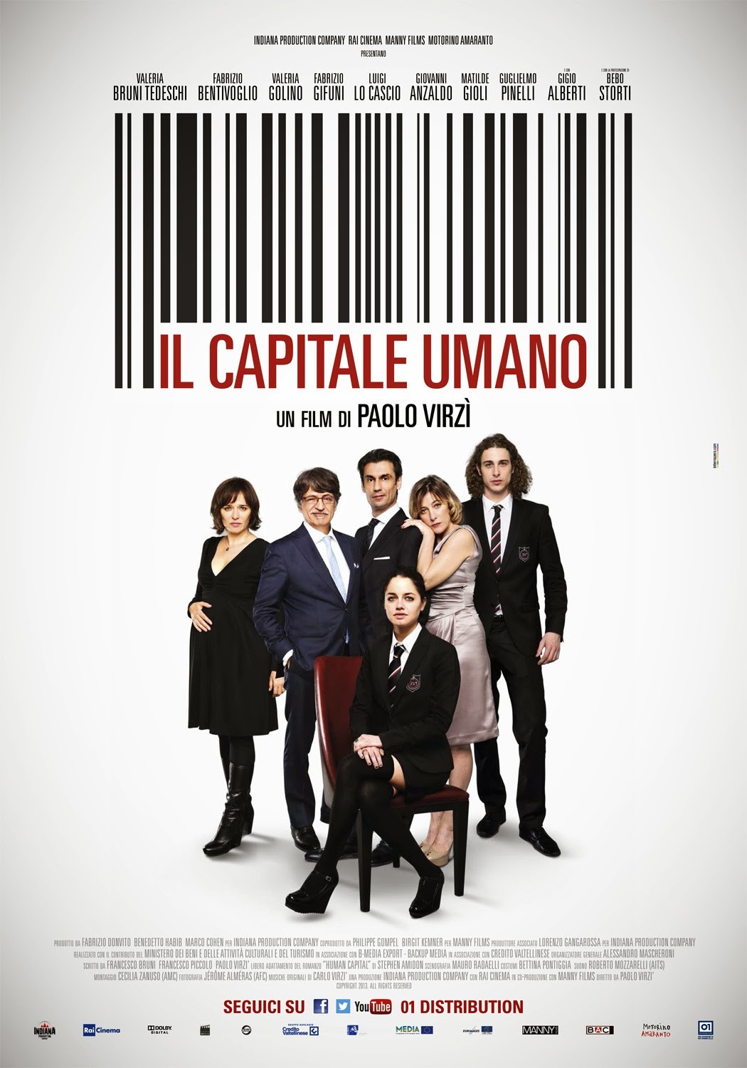 Extra Large Movie Poster Image for Il capitale umano (#1 of 2)
