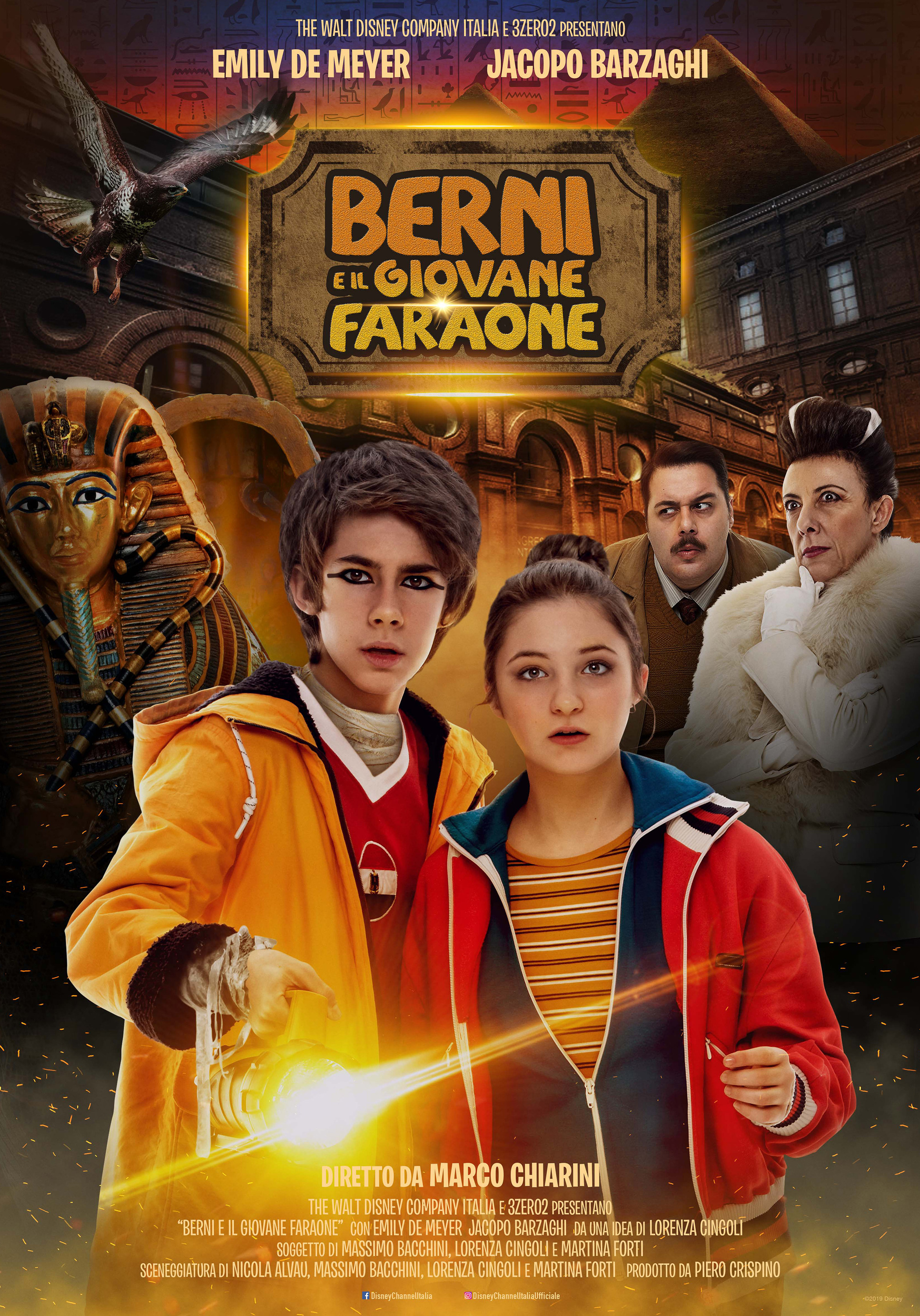 Mega Sized Movie Poster Image for Berni e il giovane faraone 