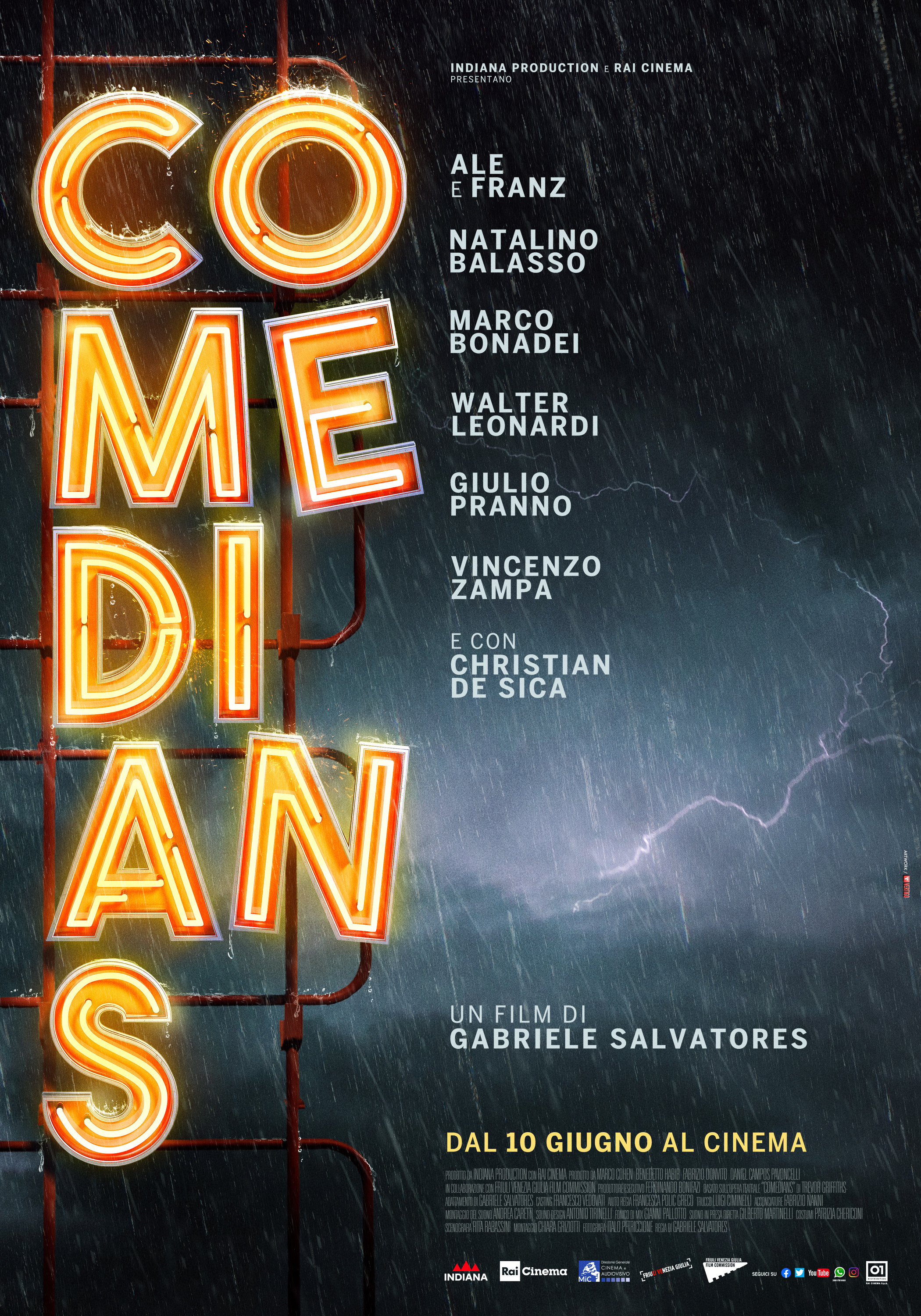 Mega Sized Movie Poster Image for Comedians 