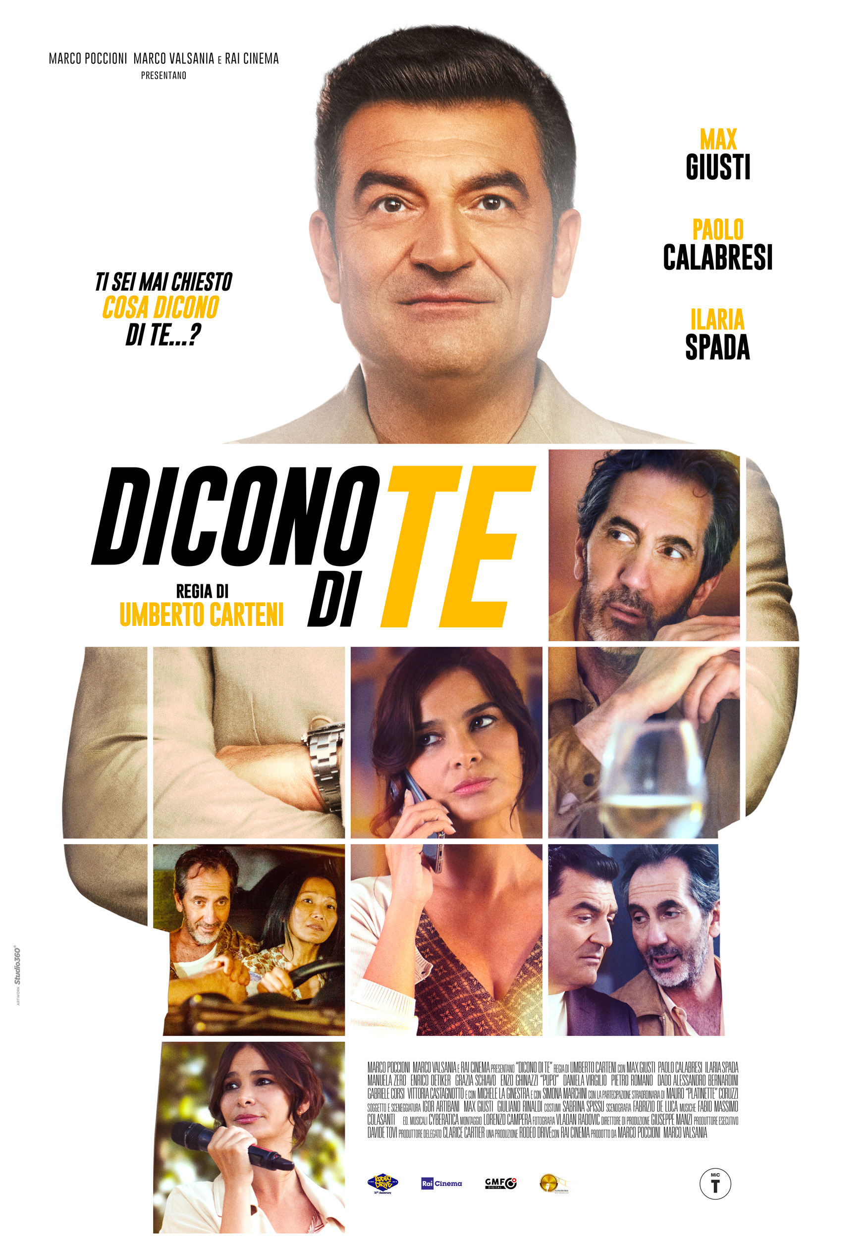 Mega Sized Movie Poster Image for Dicono di te 