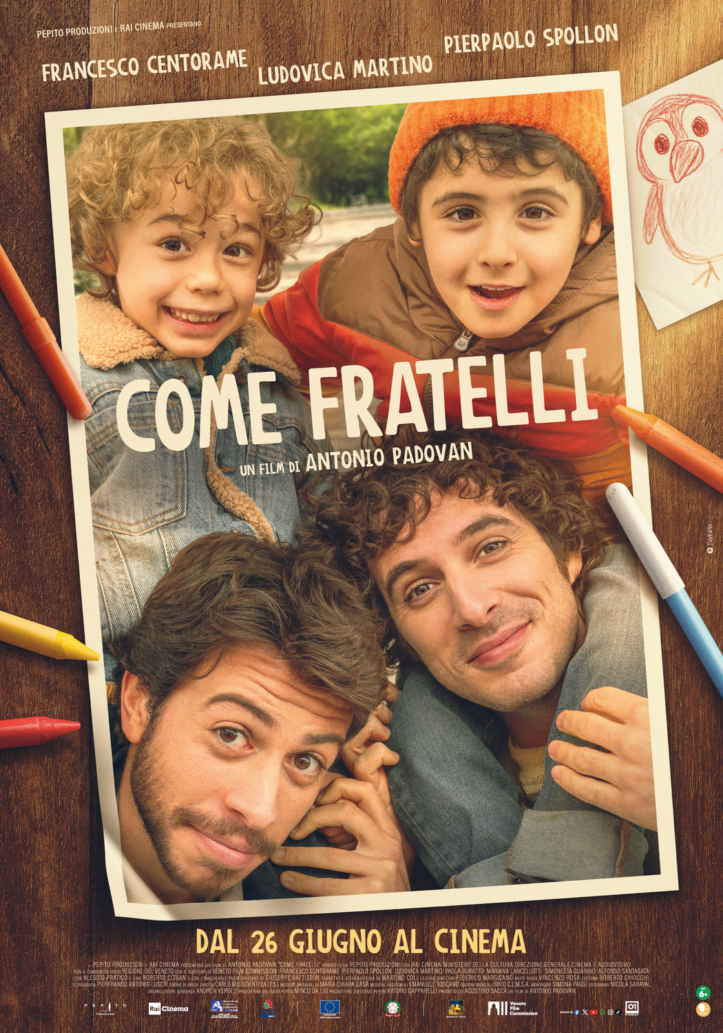 Extra Large Movie Poster Image for Come fratelli 