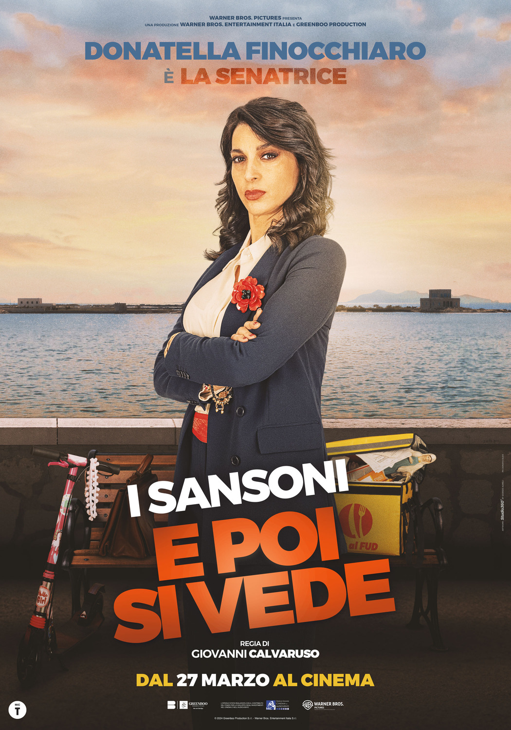 Extra Large Movie Poster Image for E poi si vede (#5 of 6)