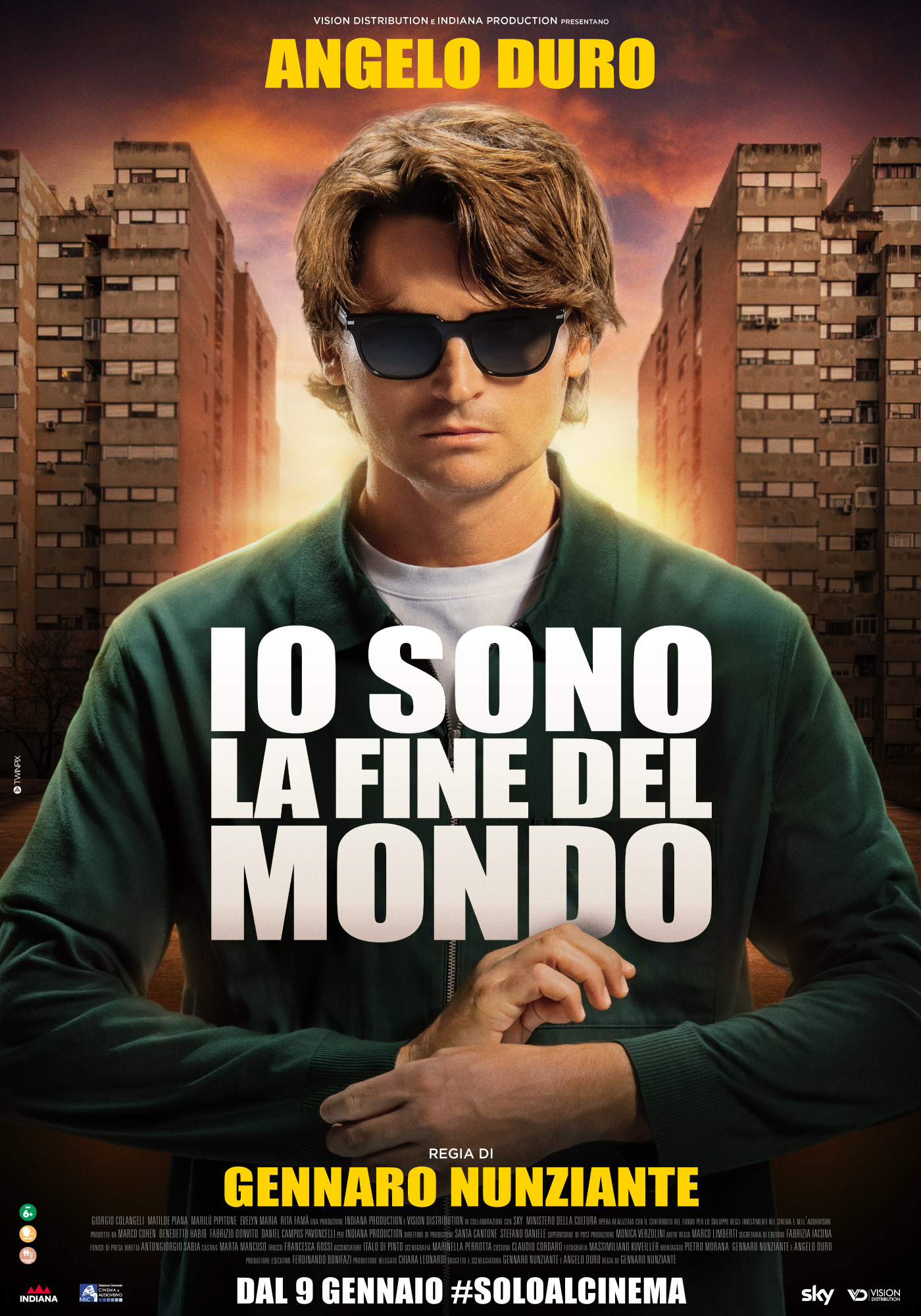 Mega Sized Movie Poster Image for Io sono la fine del mondo 