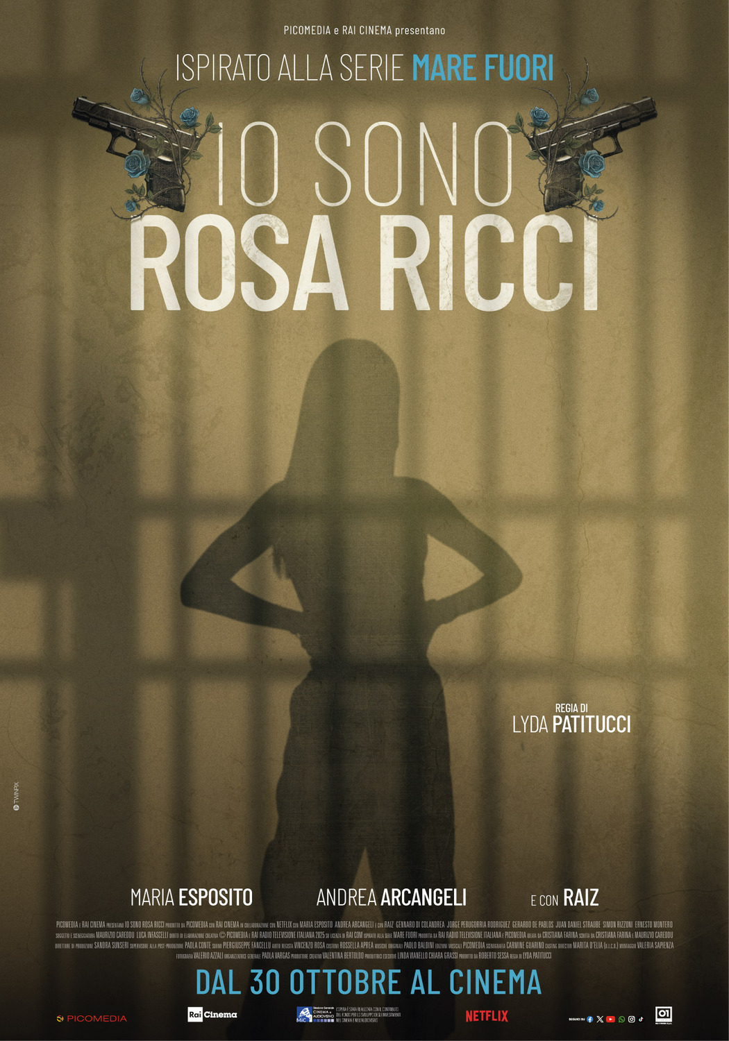 Extra Large Movie Poster Image for Io sono Rosa Ricci (#1 of 2)