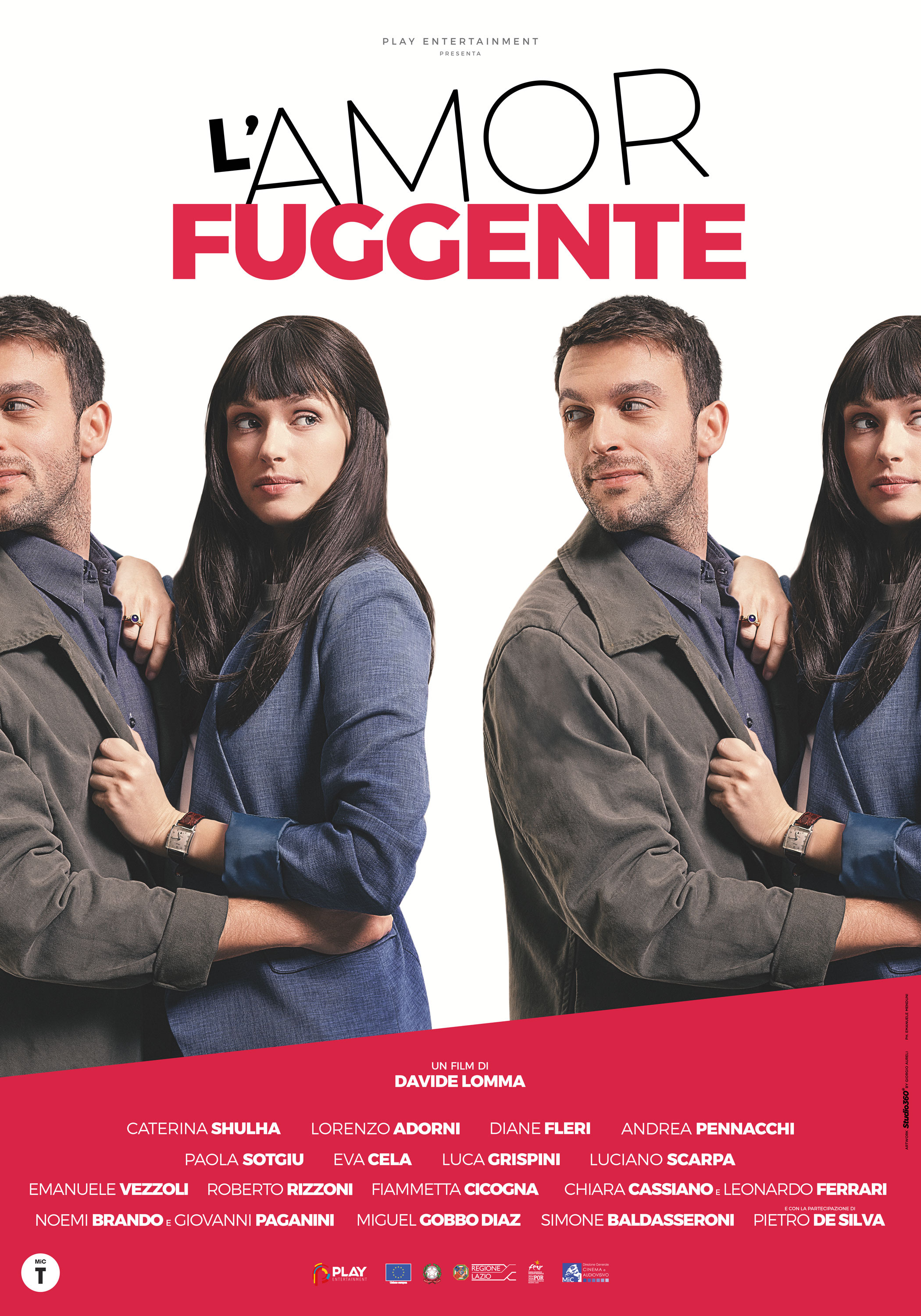 Mega Sized Movie Poster Image for L'amor fuggente (#2 of 6)