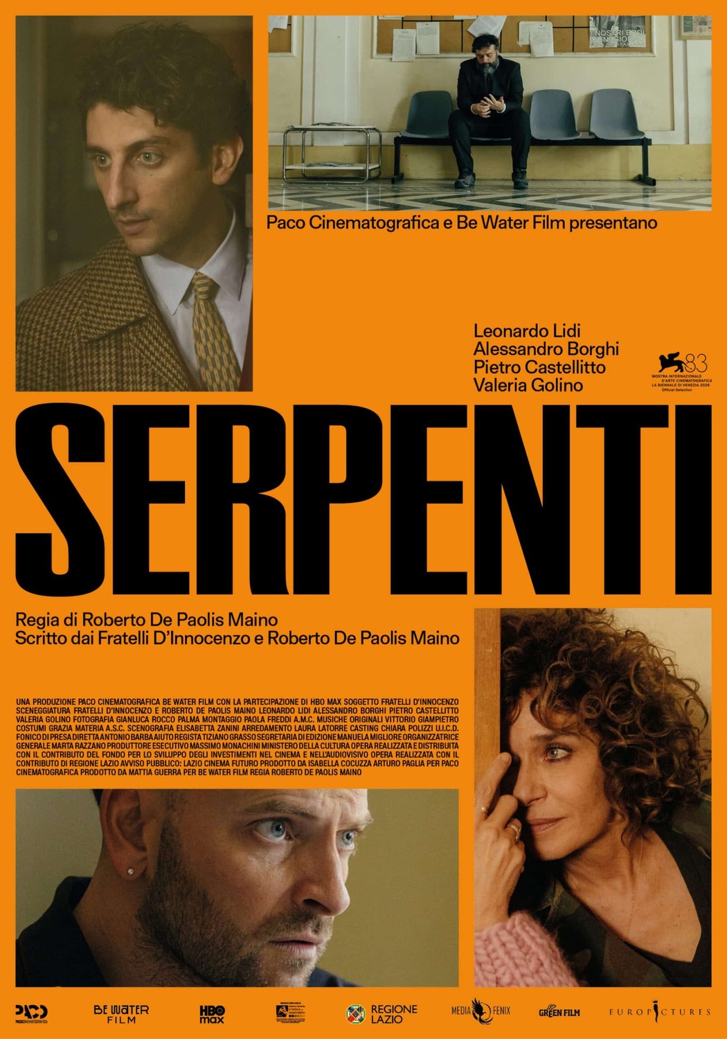 Extra Large Movie Poster Image for Serpenti 