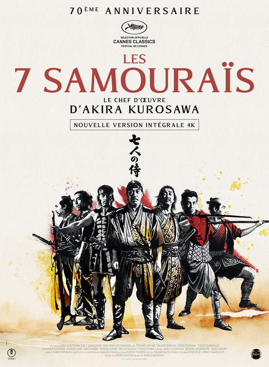 Shichinin no samurai Movie Poster