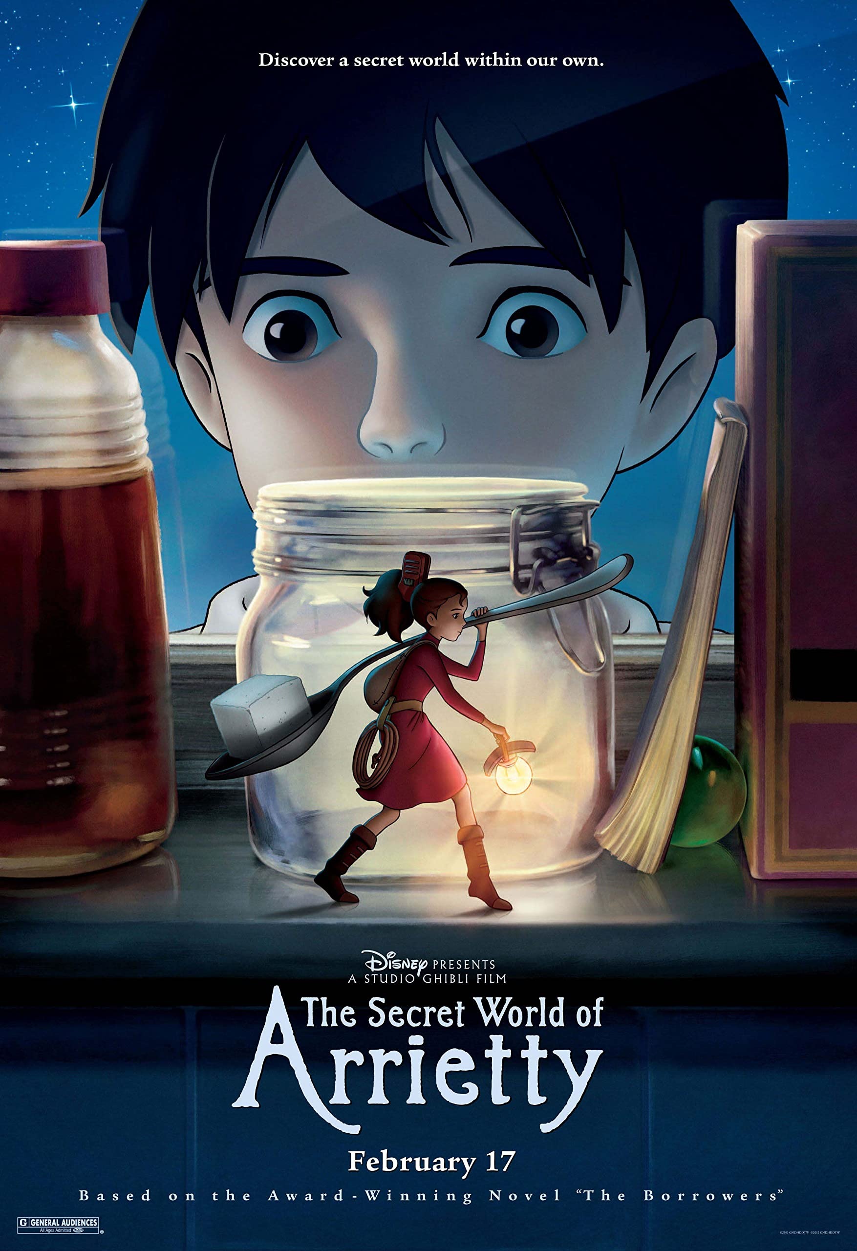 Mega Sized Movie Poster Image for Kari-gurashi no Arietti (#3 of 4)