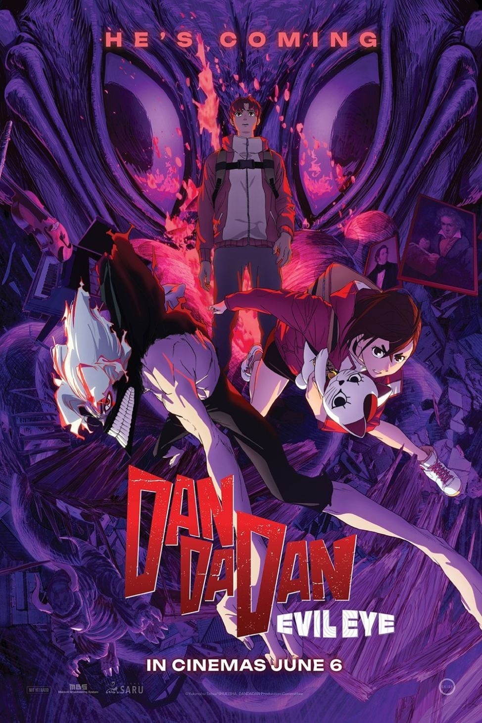 Extra Large Movie Poster Image for Dan Da Dan: Evil Eye 