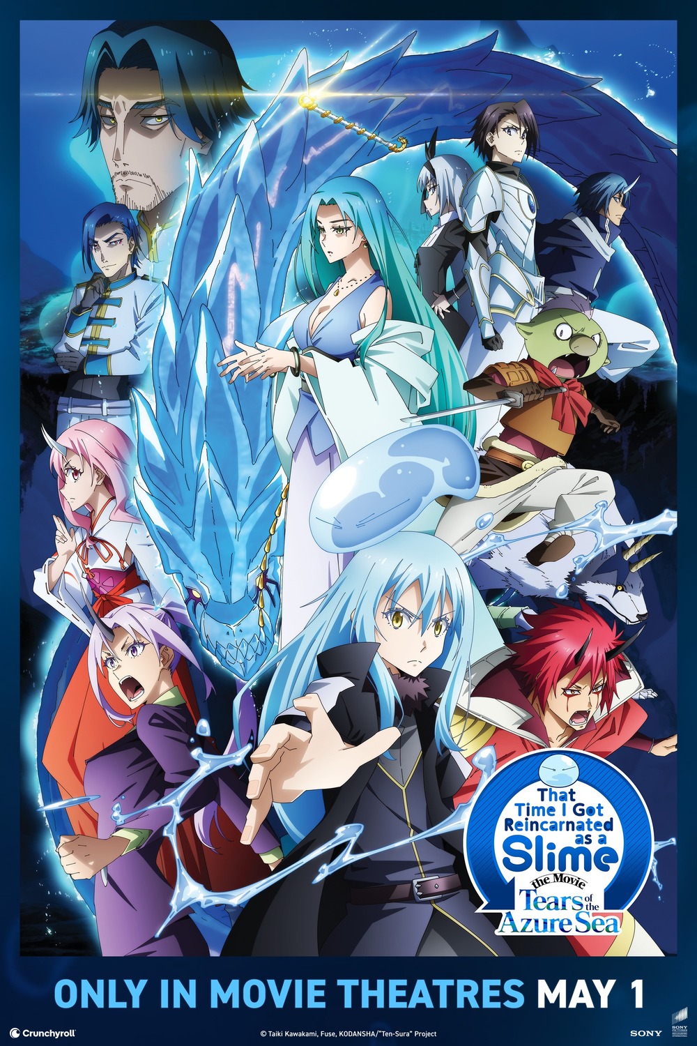 Extra Large Movie Poster Image for Gekijou-ban Tensei Shitara Slime Datta Ken: Soukai no Namida-hen (#1 of 2)