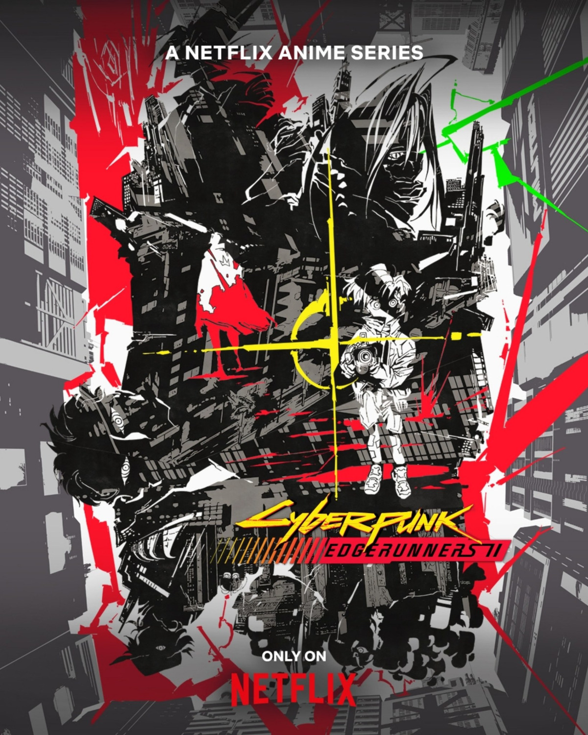 Extra Large TV Poster Image for Cyberpunk: Edgerunners (#7 of 8)
