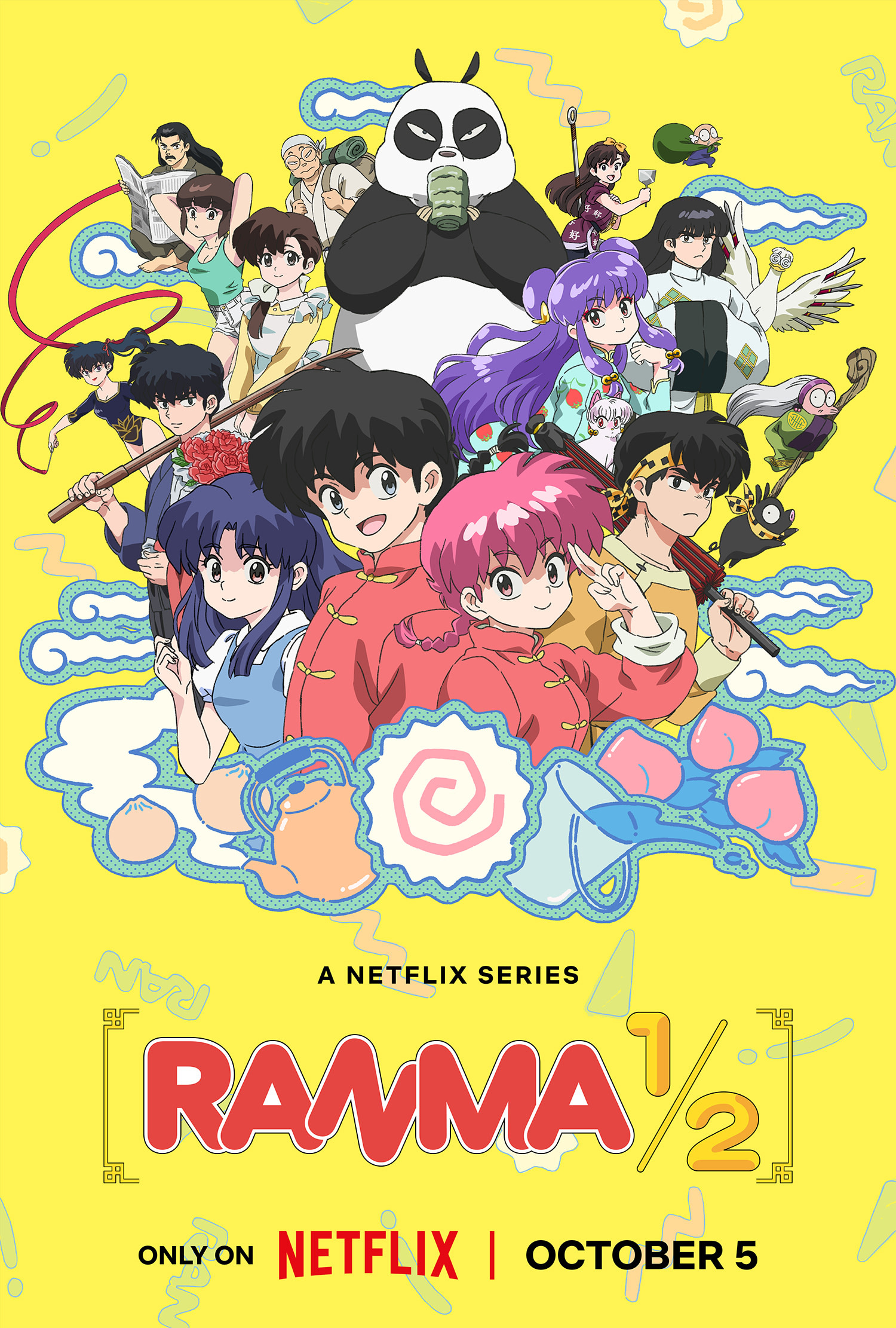 Mega Sized TV Poster Image for Ranma 1/2 