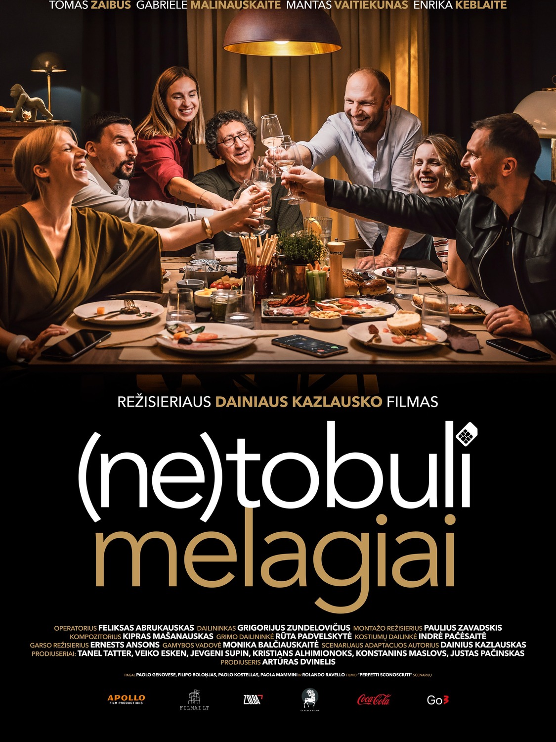Extra Large Movie Poster Image for (ne)tobuli melagiai 