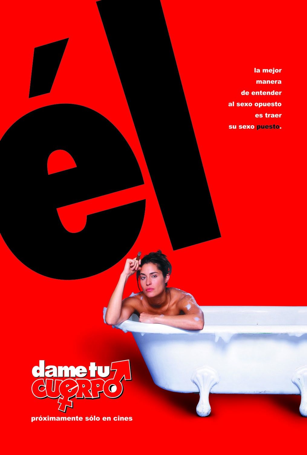 Extra Large Movie Poster Image for Dame tu cuerpo (#2 of 3)