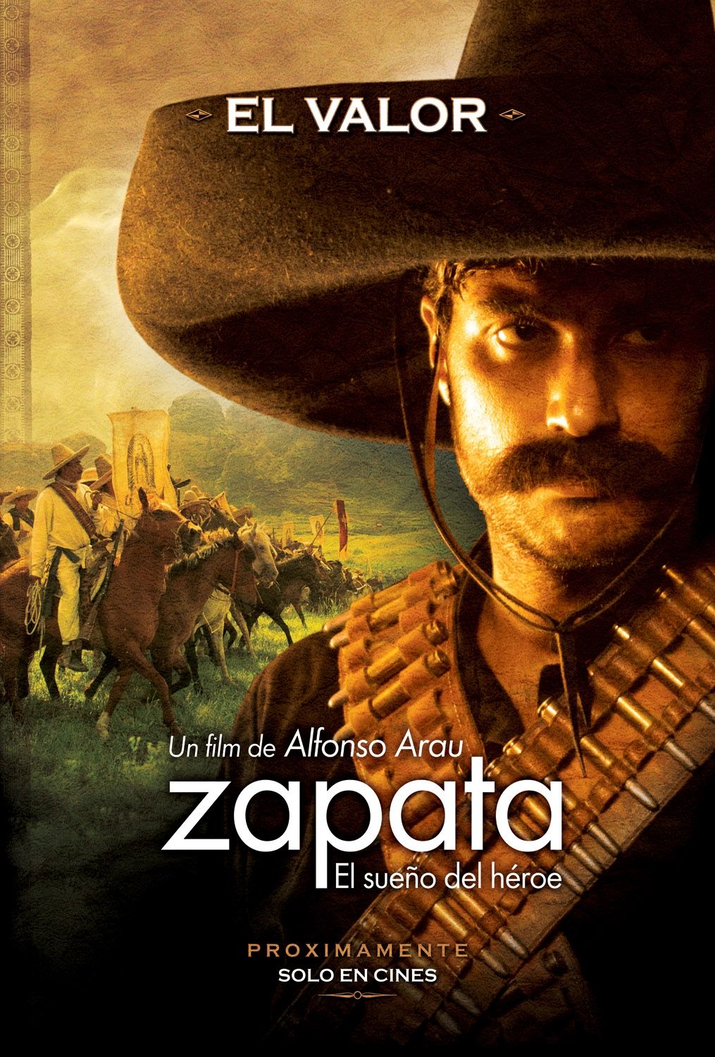 Extra Large Movie Poster Image for Zapata - El sueño del héroe (#2 of 6)
