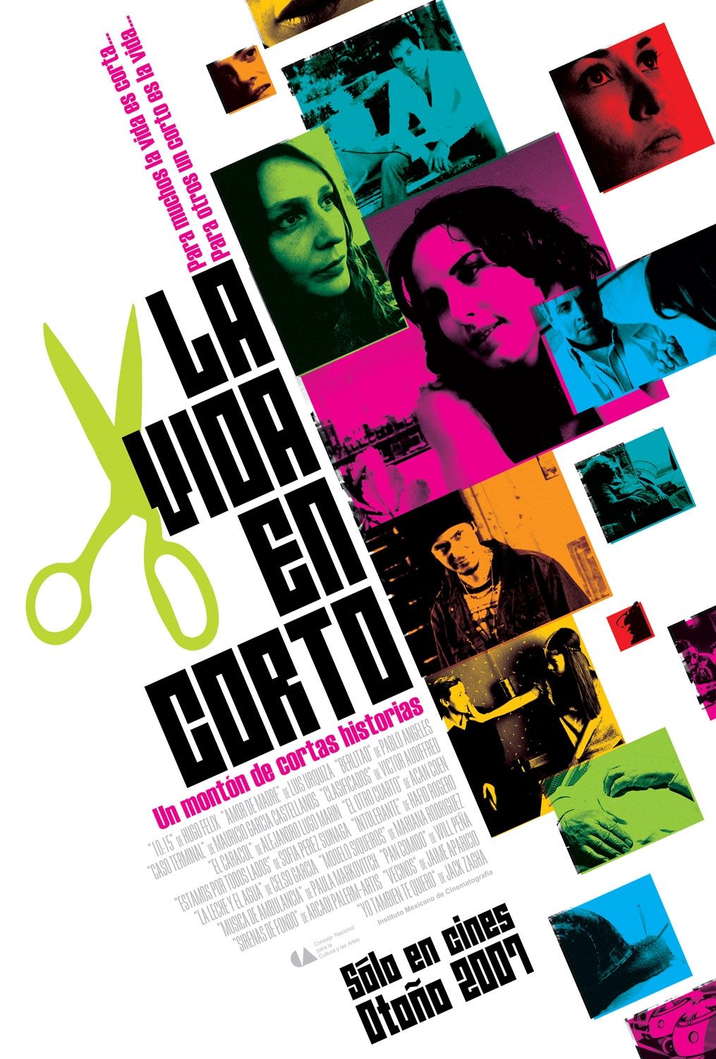 Extra Large Movie Poster Image for La Vida en Corto 