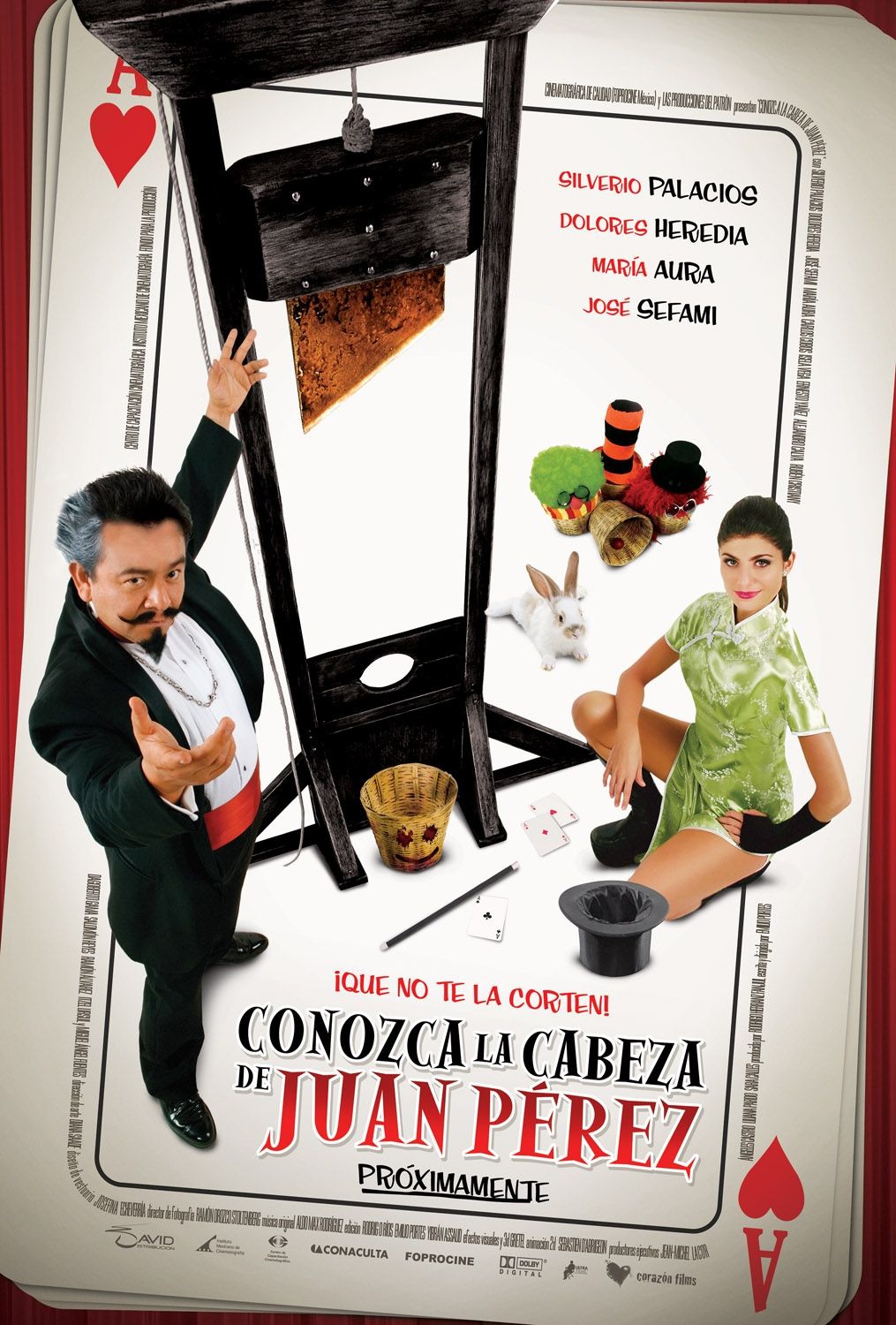 Extra Large Movie Poster Image for Conozca la cabeza de Juan Pérez 