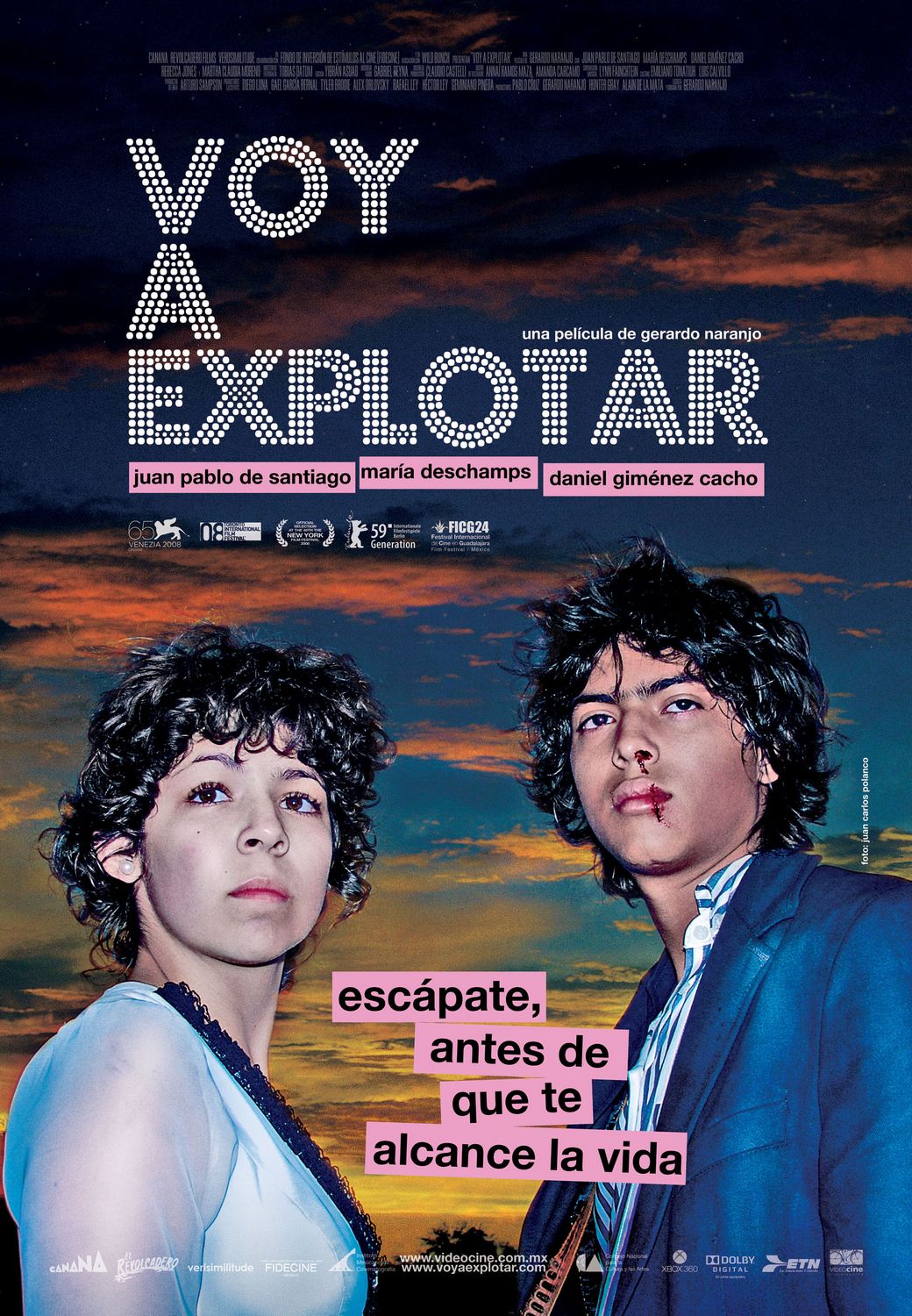 Extra Large Movie Poster Image for Voy a explotar (#1 of 5)