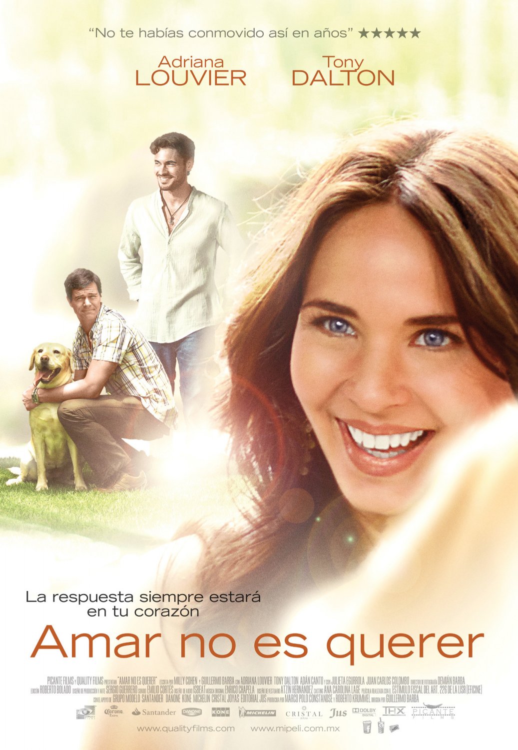 Extra Large Movie Poster Image for Amar no es querer (#1 of 2)