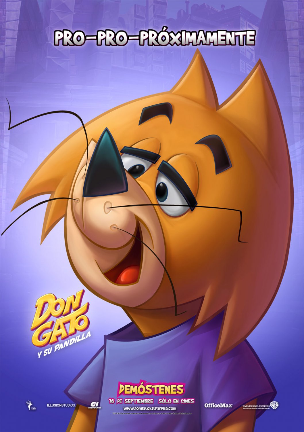 Extra Large Movie Poster Image for Don Gato y su pandilla (#4 of 12)