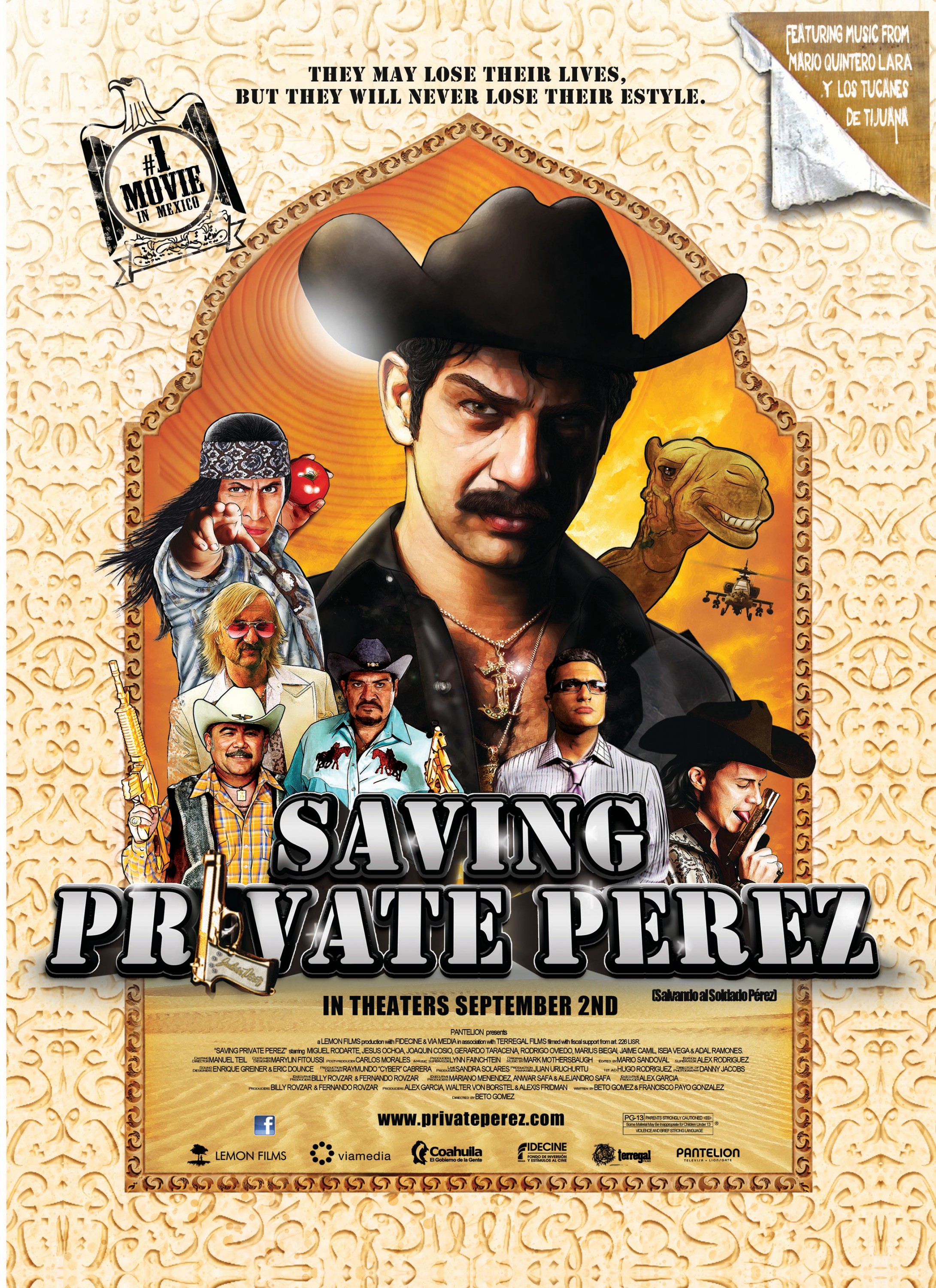 Mega Sized Movie Poster Image for Salvando al Soldado Pérez 