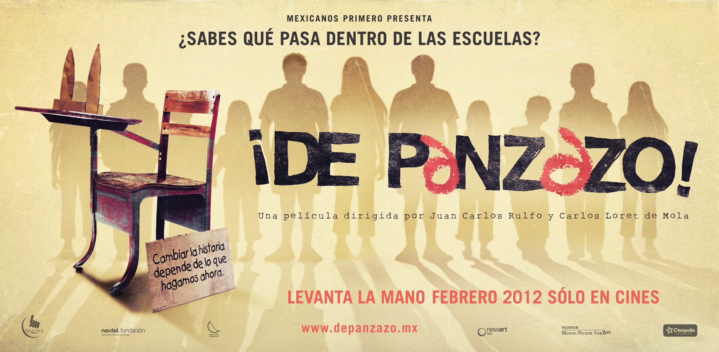 Mega Sized Movie Poster Image for ¡De panzazo! (#3 of 3)