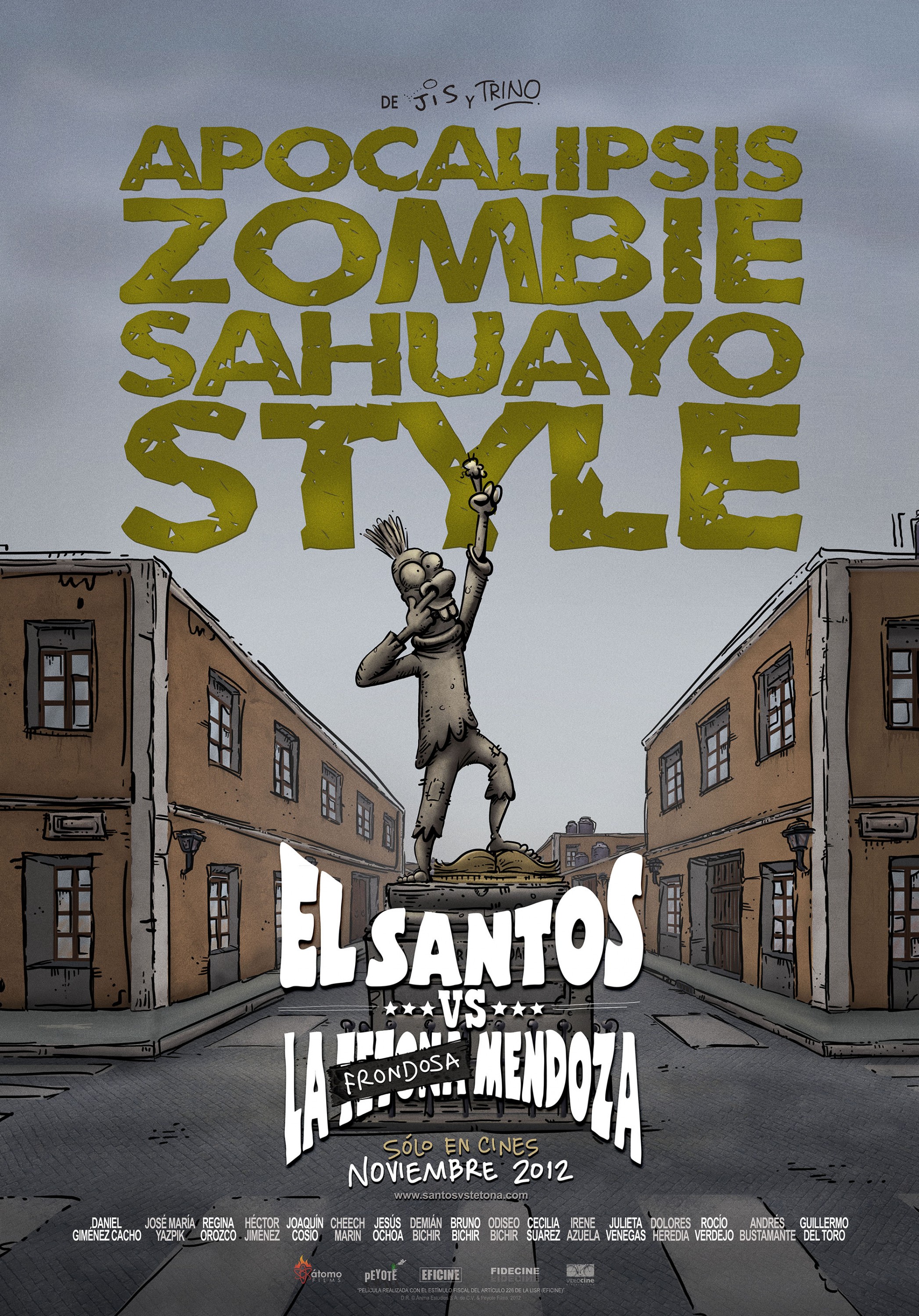Mega Sized Movie Poster Image for El Santos VS la Tetona Mendoza (#3 of 5)