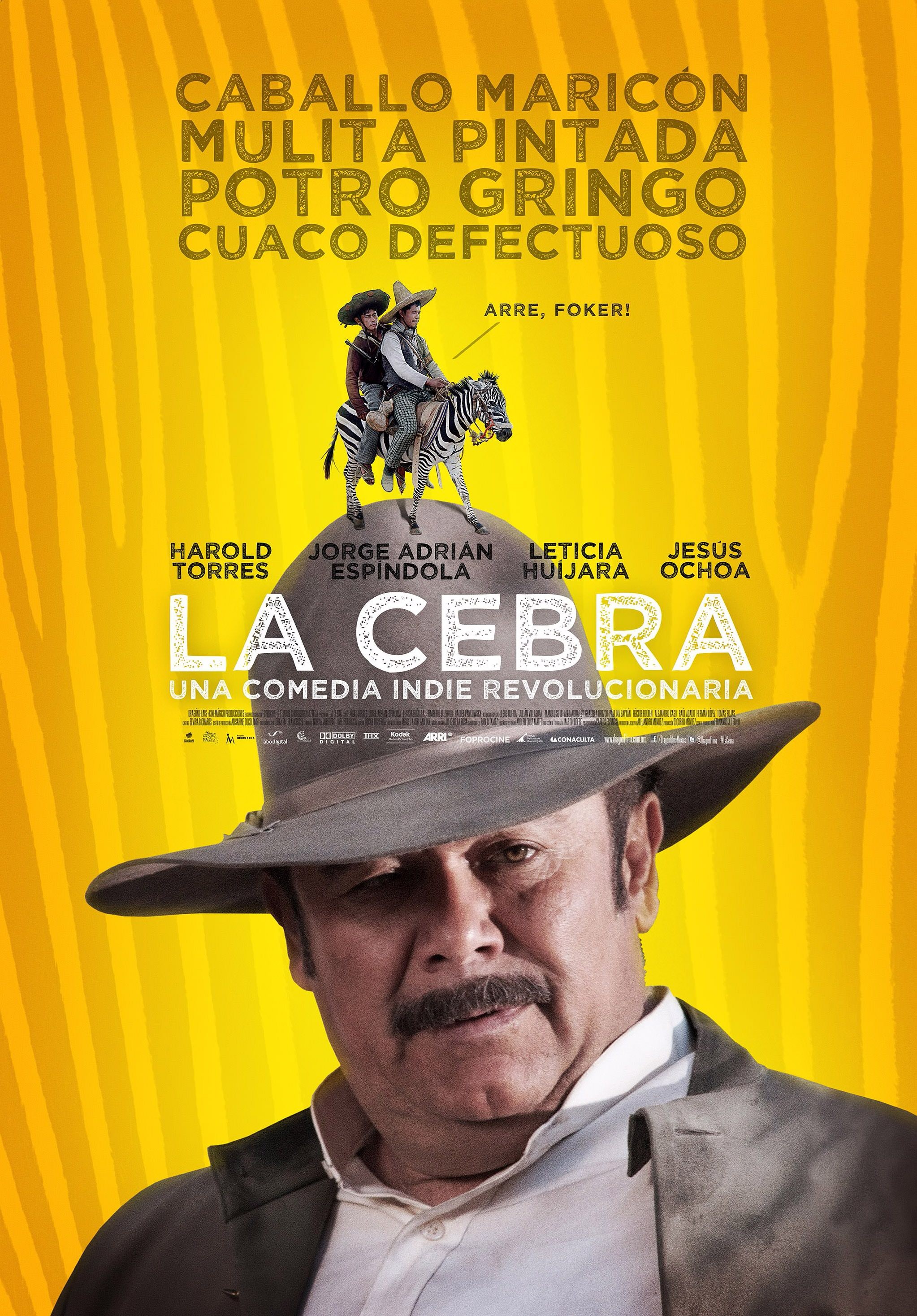 Mega Sized Movie Poster Image for La cebra 