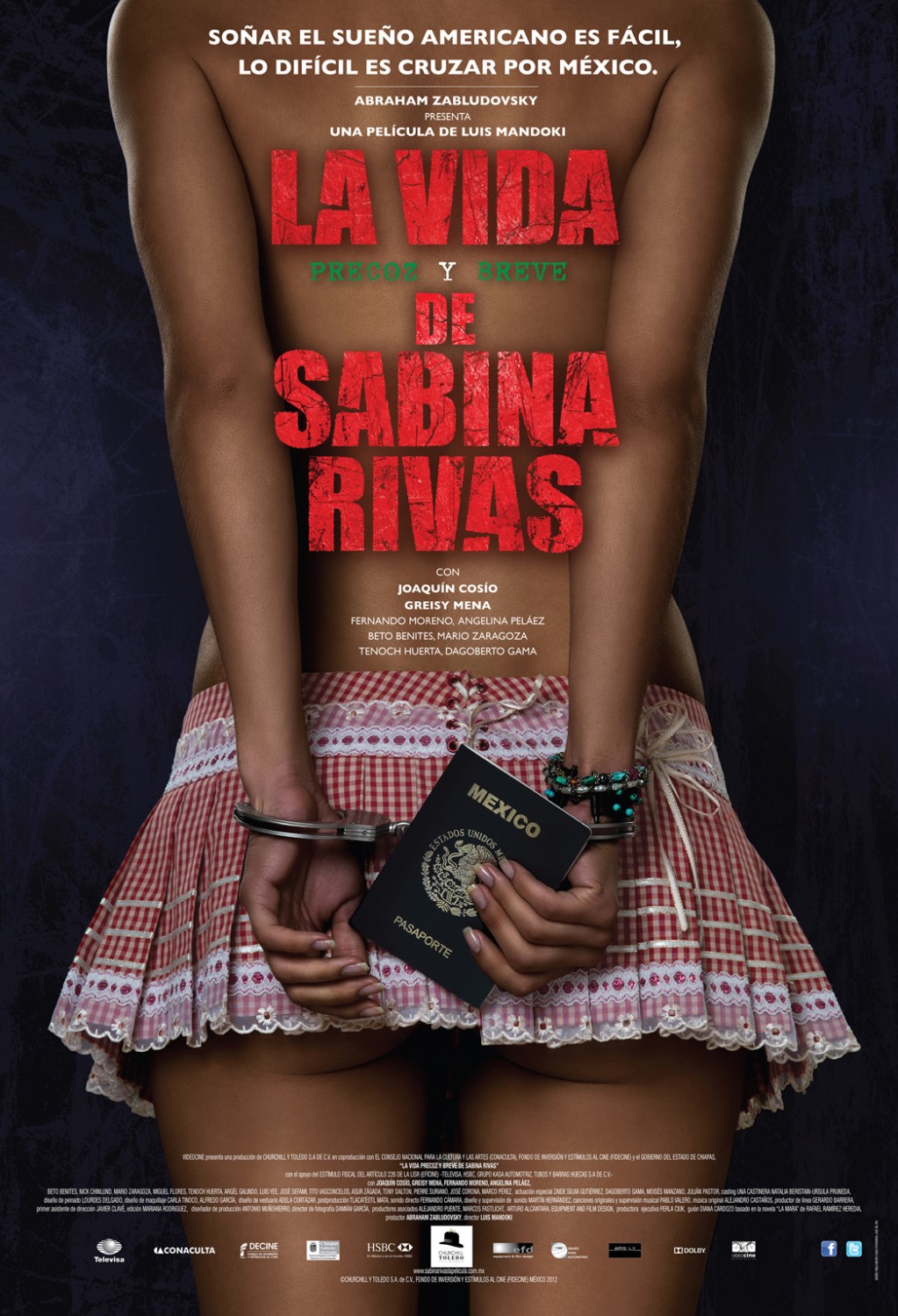 Extra Large Movie Poster Image for La vida precoz y breve de Sabina Rivas 
