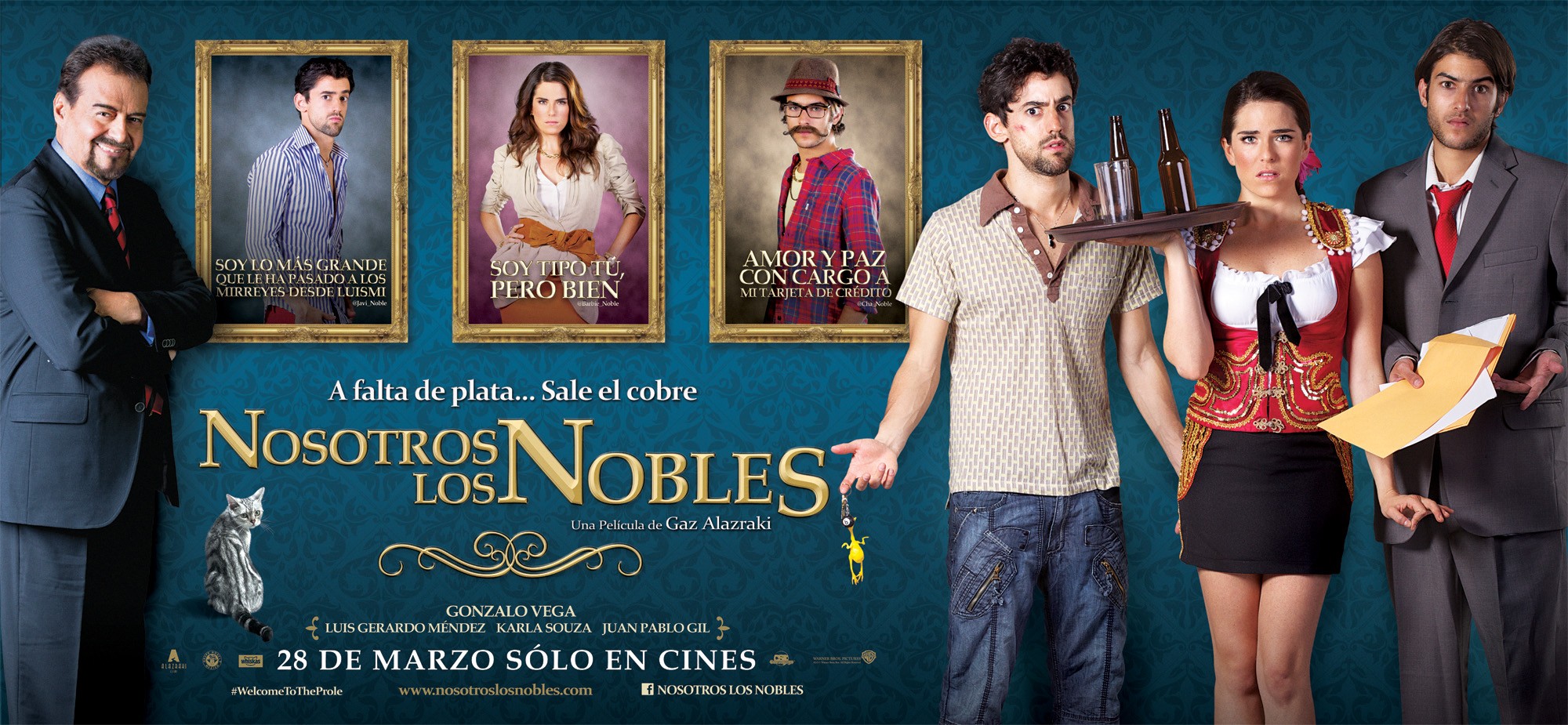 Mega Sized Movie Poster Image for Nosotros los Nobles (#11 of 20)