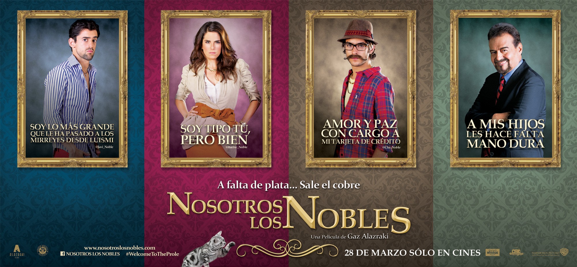 Mega Sized Movie Poster Image for Nosotros los Nobles (#12 of 20)
