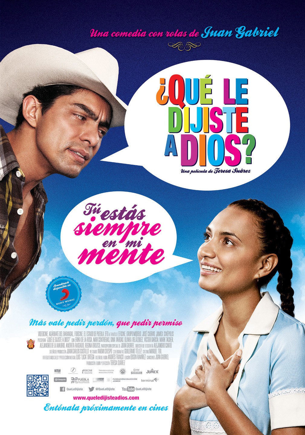 Extra Large Movie Poster Image for ¿Qué le dijiste a Dios? (#3 of 7)