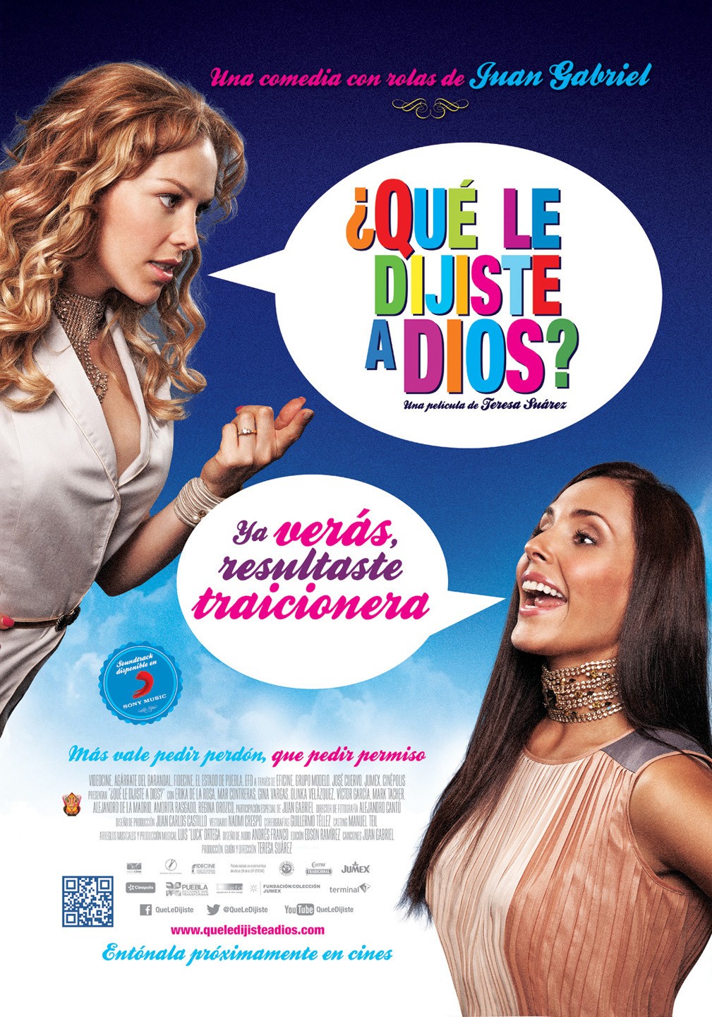 Extra Large Movie Poster Image for ¿Qué le dijiste a Dios? (#4 of 7)