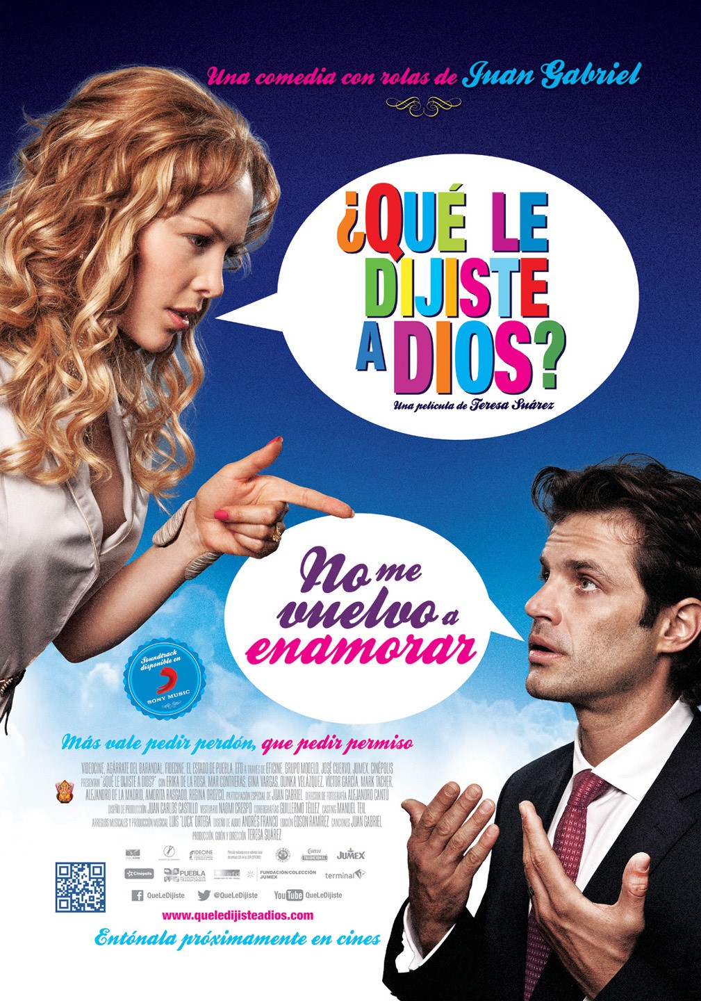 Extra Large Movie Poster Image for ¿Qué le dijiste a Dios? (#7 of 7)