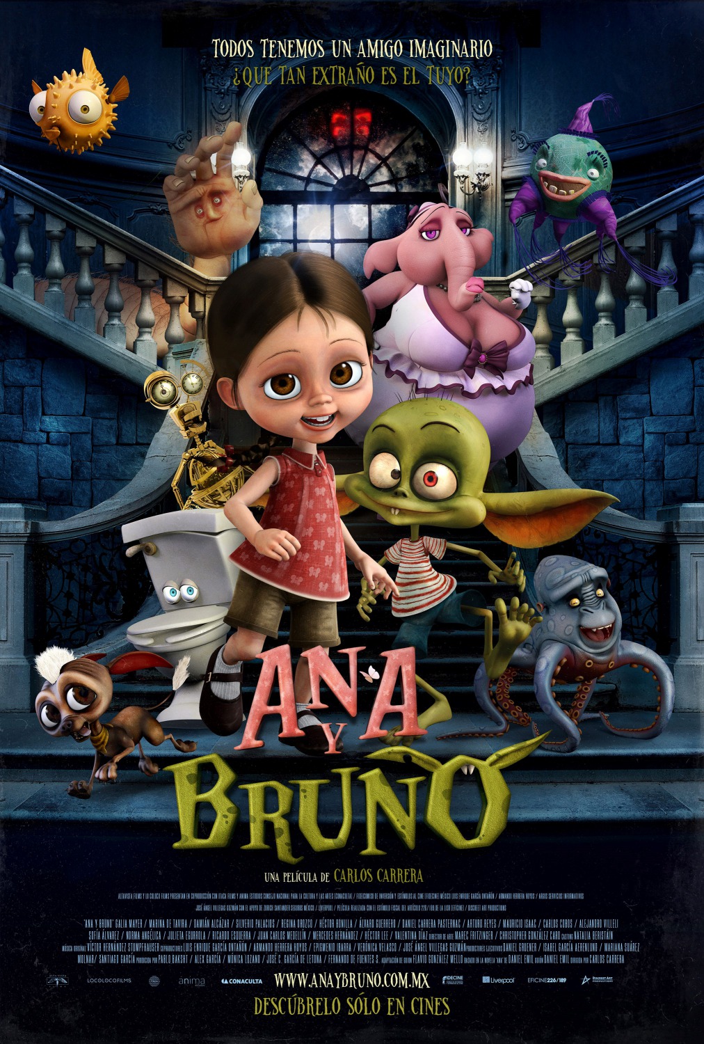 Extra Large Movie Poster Image for Ana y Bruno 