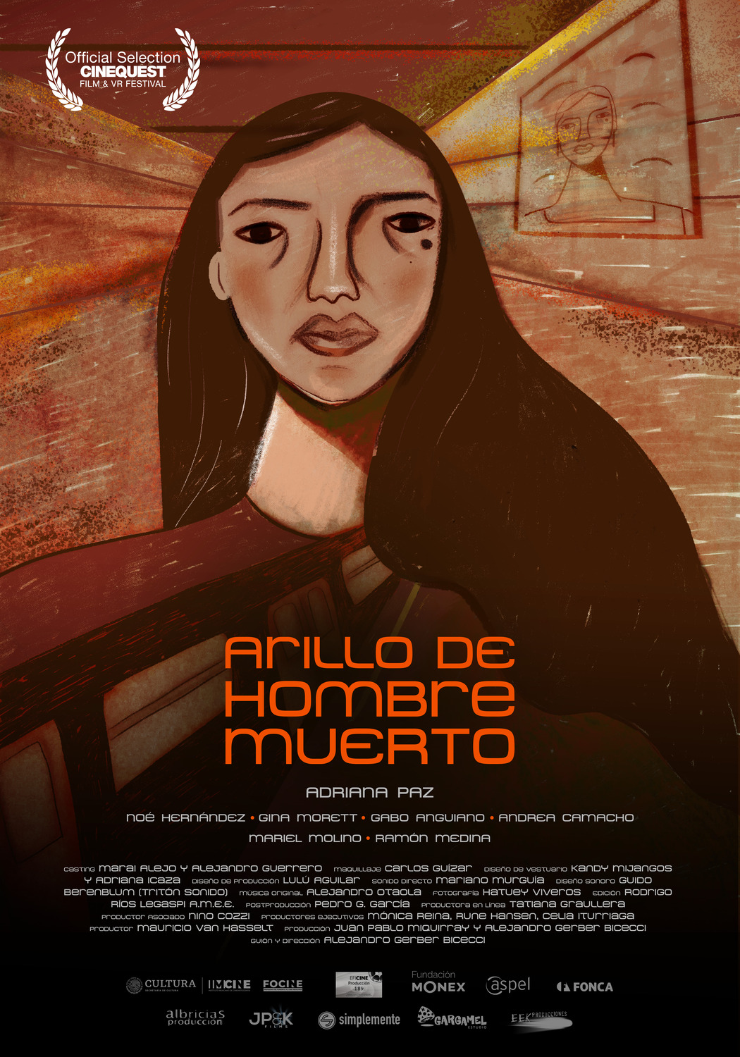 Extra Large Movie Poster Image for Arillo de hombre muerto (#1 of 2)