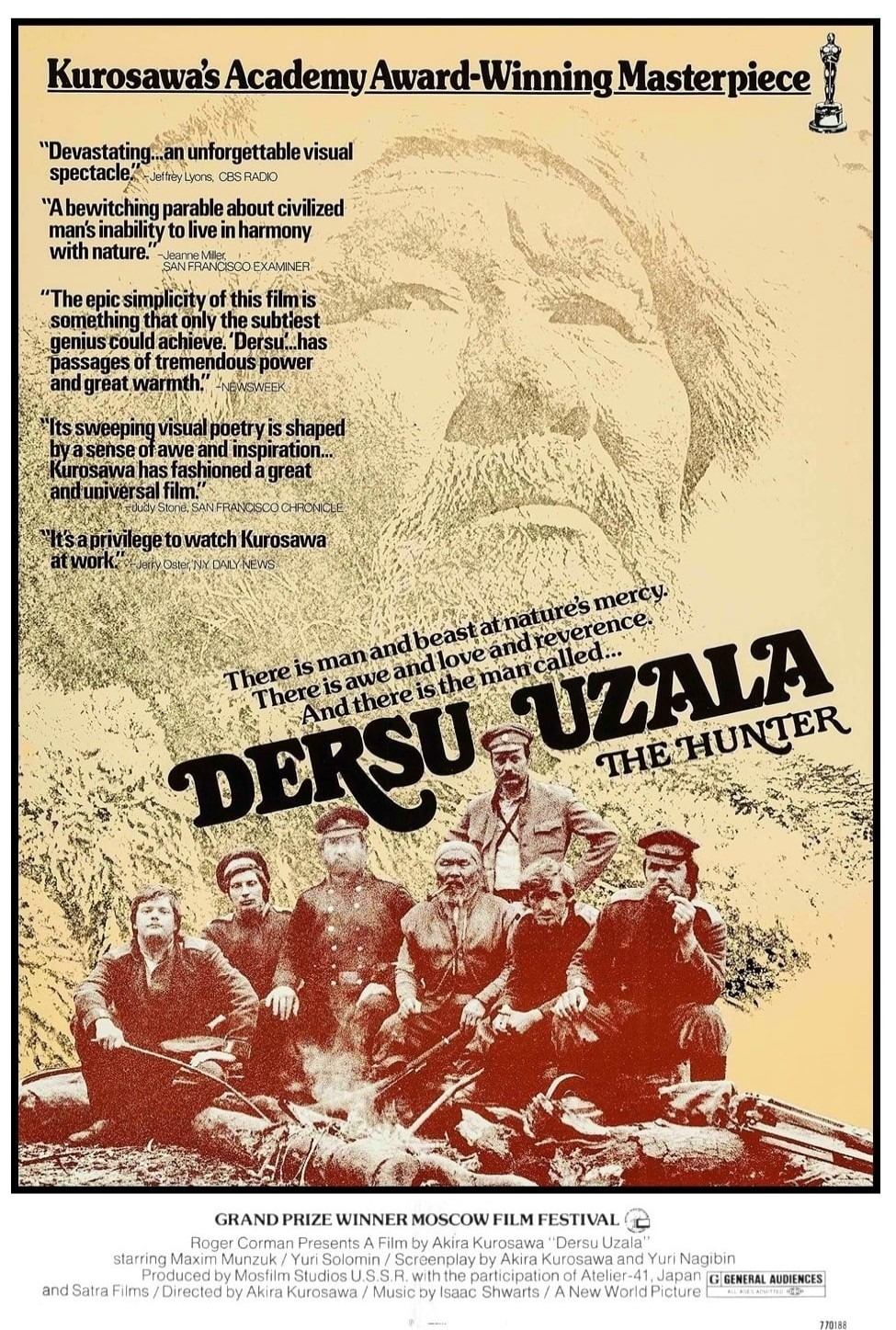 Extra Large Movie Poster Image for Dersu Uzala (#1 of 4)