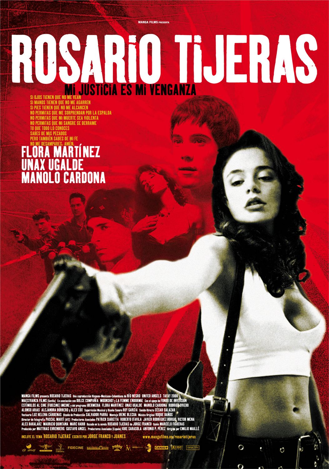 Extra Large Movie Poster Image for Rosario Tijeras 