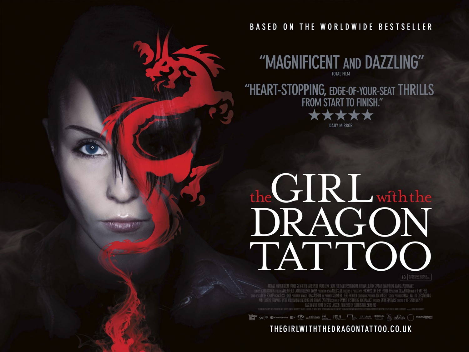 Extra Large Movie Poster Image for The Girl with the Dragon Tattoo (#2 of 7)