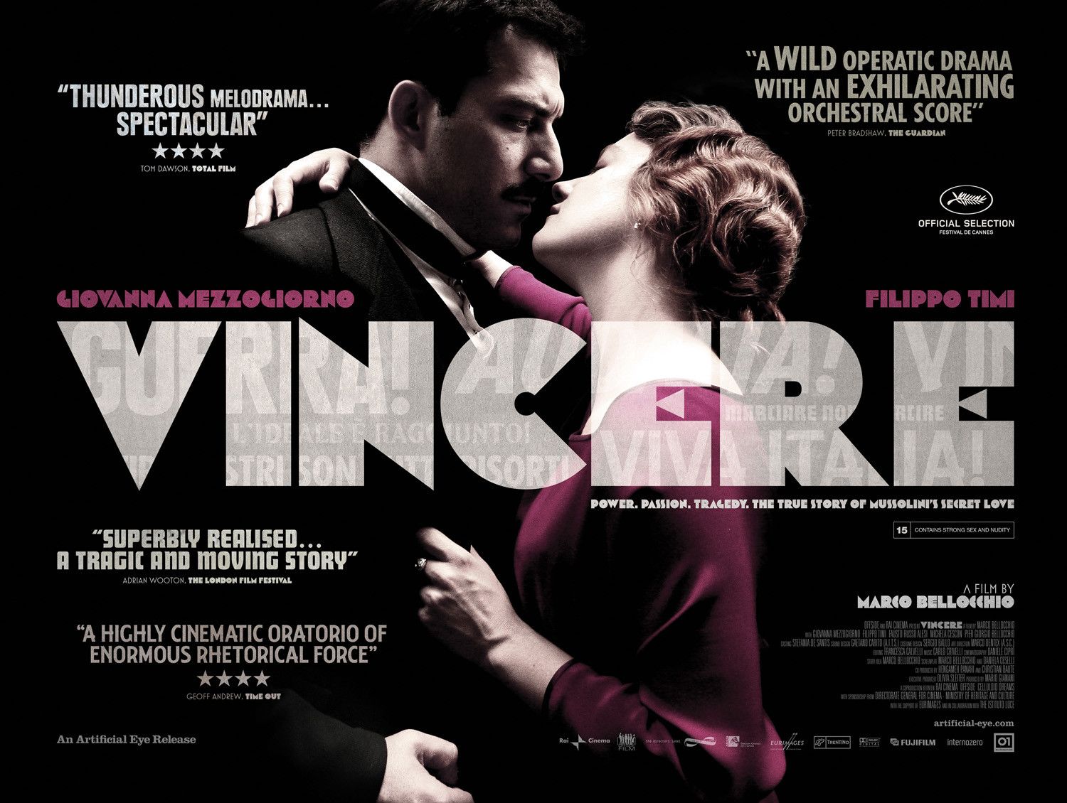 Extra Large Movie Poster Image for Vincere (#4 of 4)