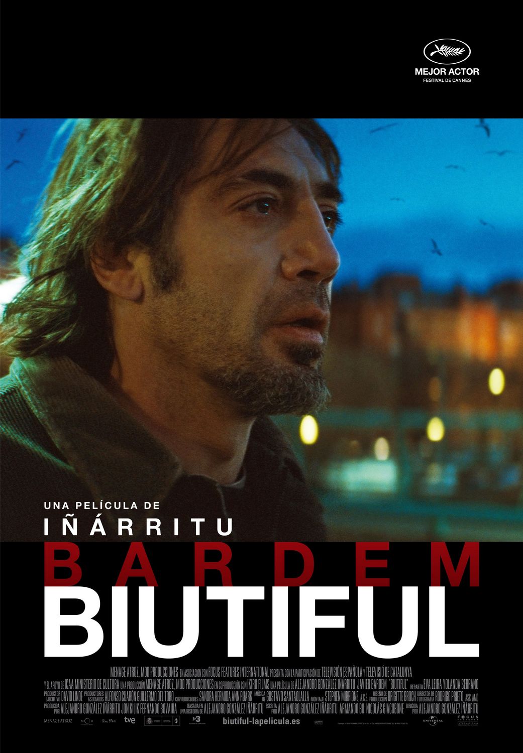 Extra Large Movie Poster Image for Biutiful (#2 of 2)