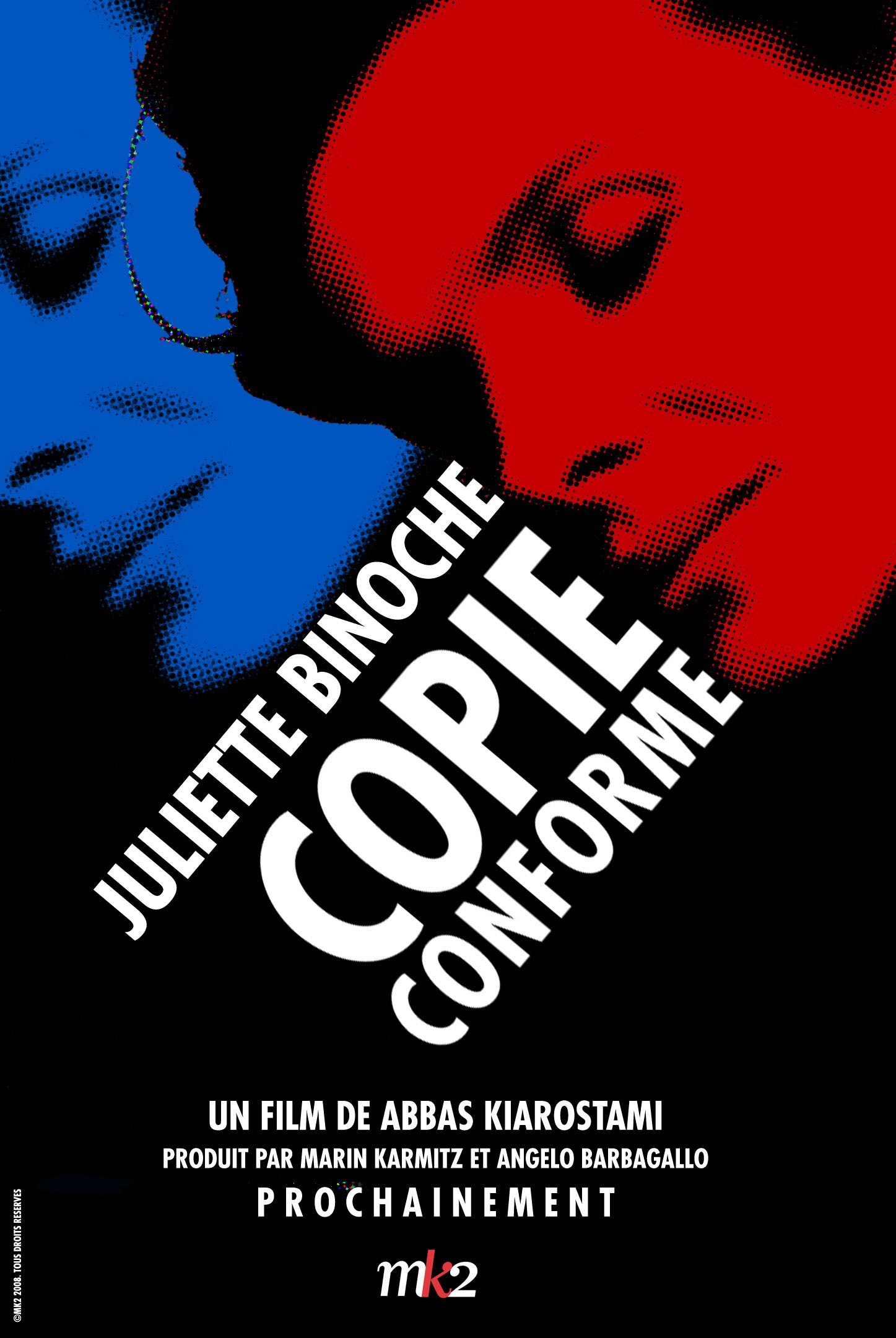 Mega Sized Movie Poster Image for Copie conforme (#6 of 9)
