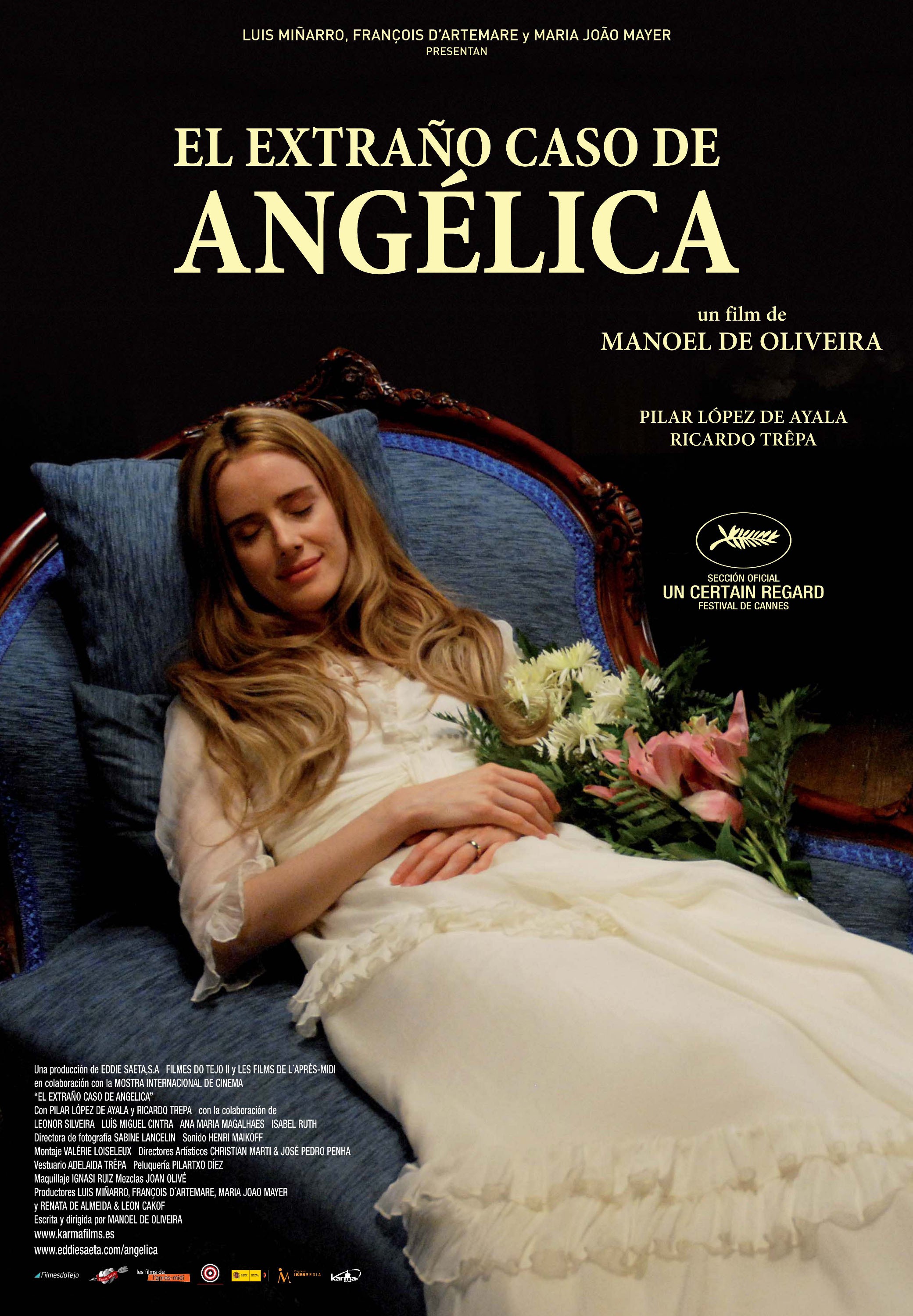 Mega Sized Movie Poster Image for O Estranho Caso de Angélica (#3 of 3)