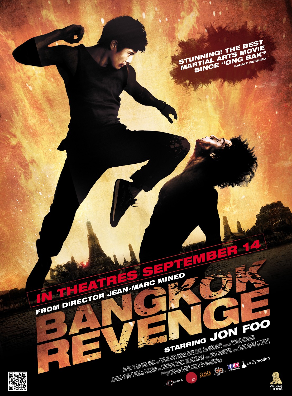 Extra Large Movie Poster Image for Bangkok Revenge 