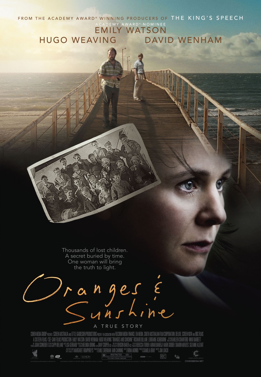Extra Large Movie Poster Image for Oranges and Sunshine (#2 of 3)