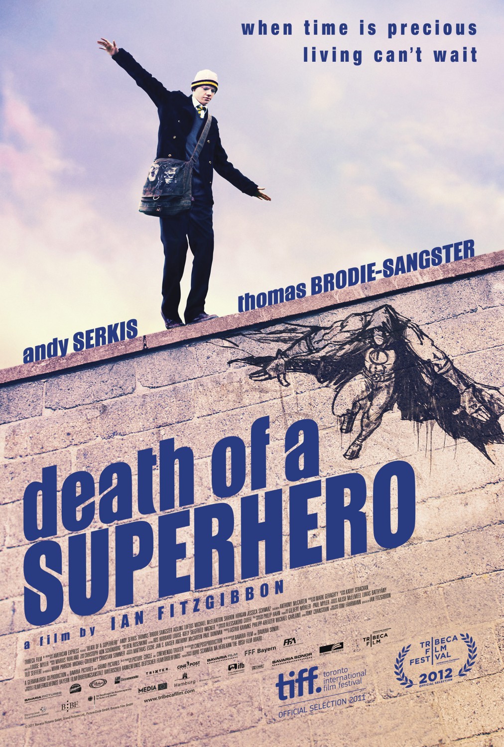 Extra Large Movie Poster Image for Death of a Superhero 