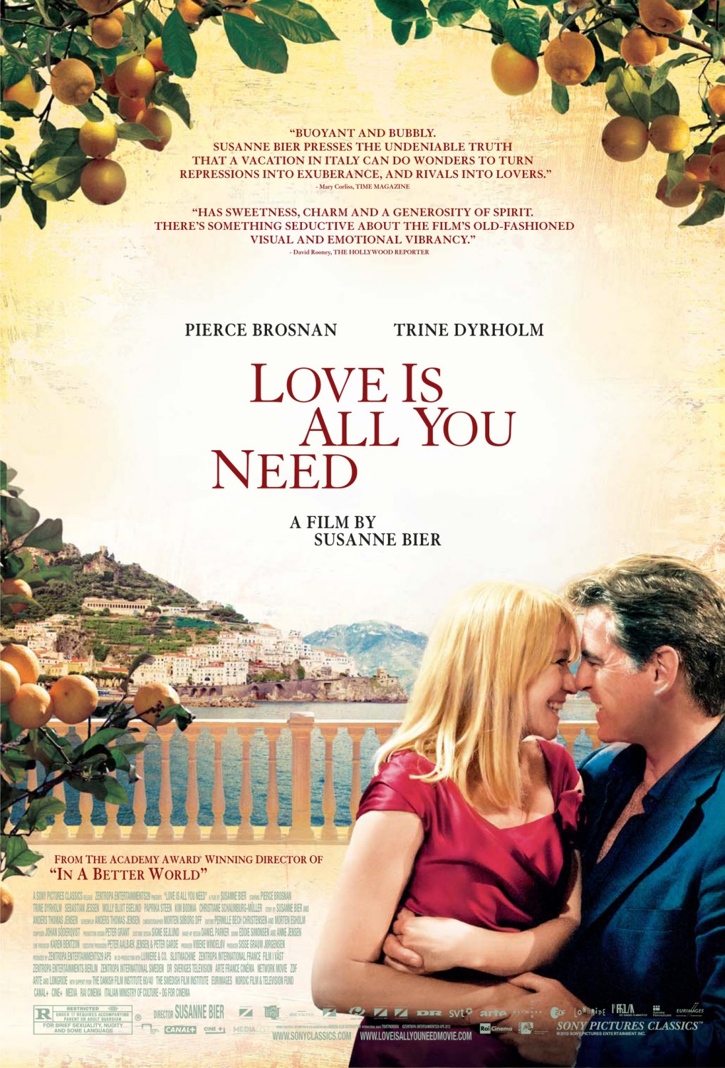Extra Large Movie Poster Image for Love Is All You Need (#2 of 6)