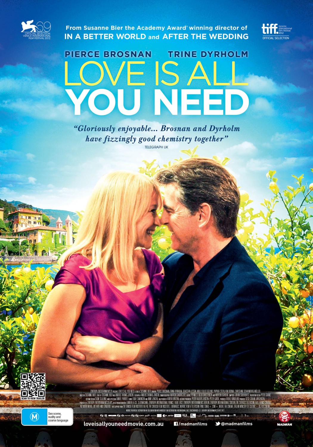 Extra Large Movie Poster Image for Love Is All You Need (#3 of 6)