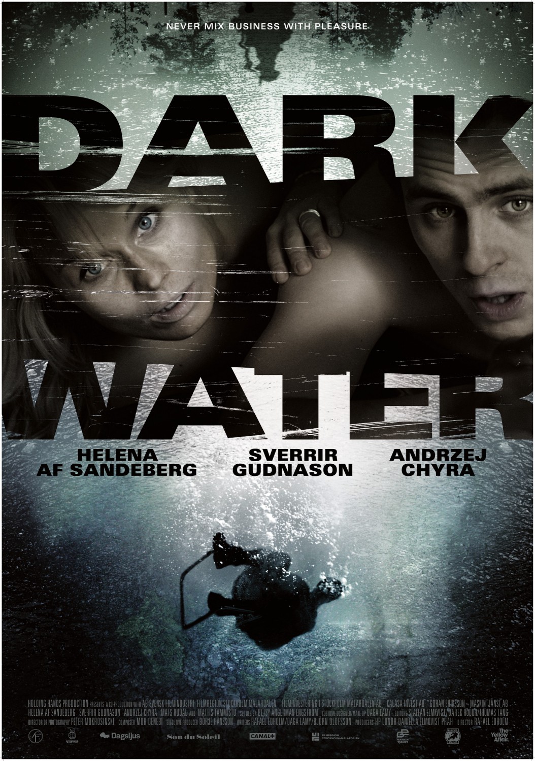 Extra Large Movie Poster Image for Mörkt vatten 